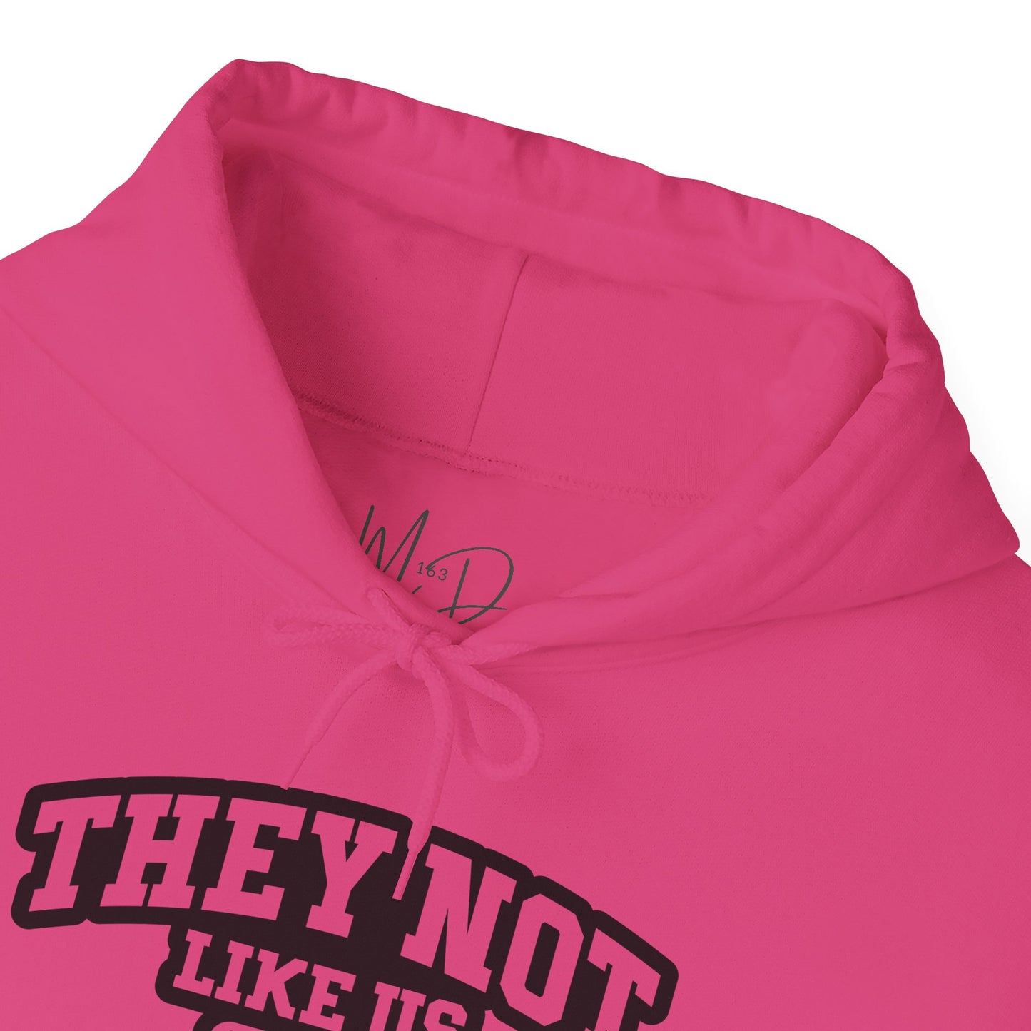 hey Not Like Us| Version 1| Black Font |Hooded Sweatshirt