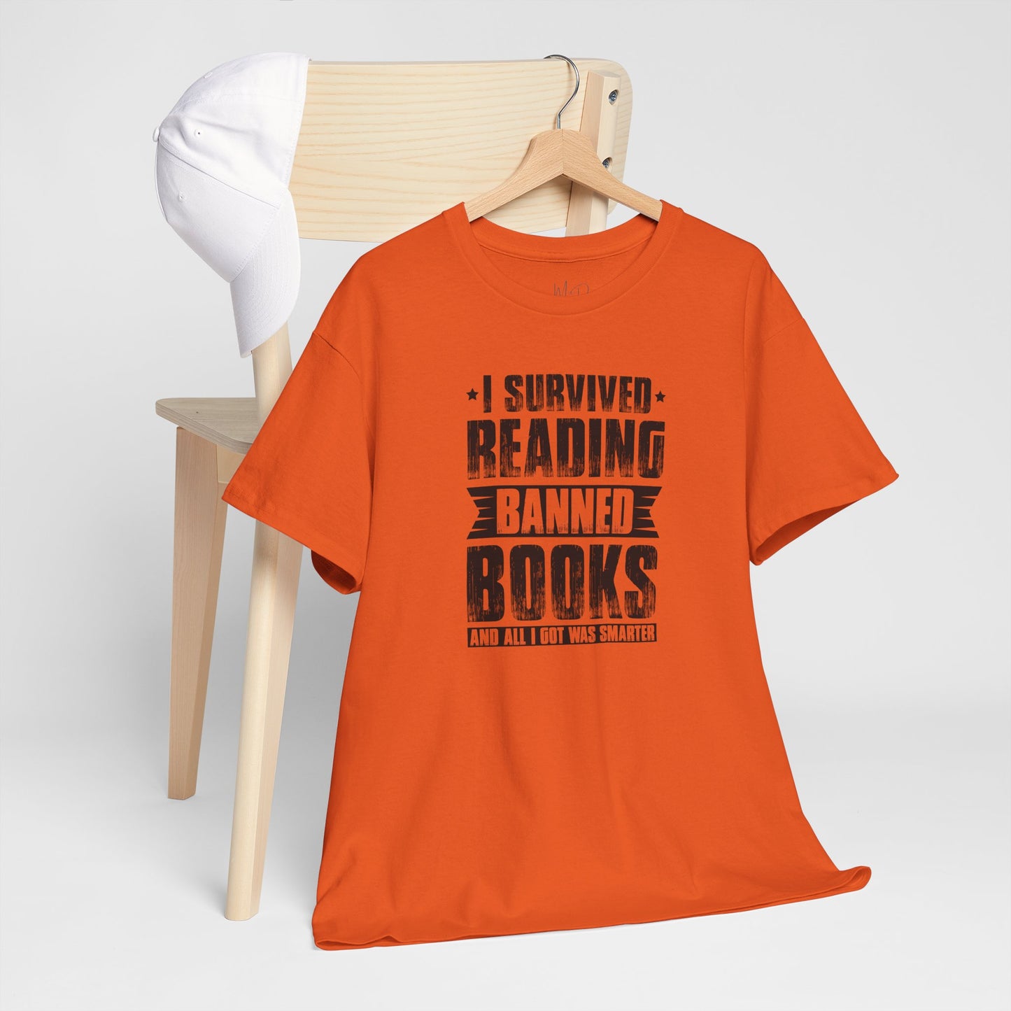 I Survived Reading Banned Books |T-Shirt| Black