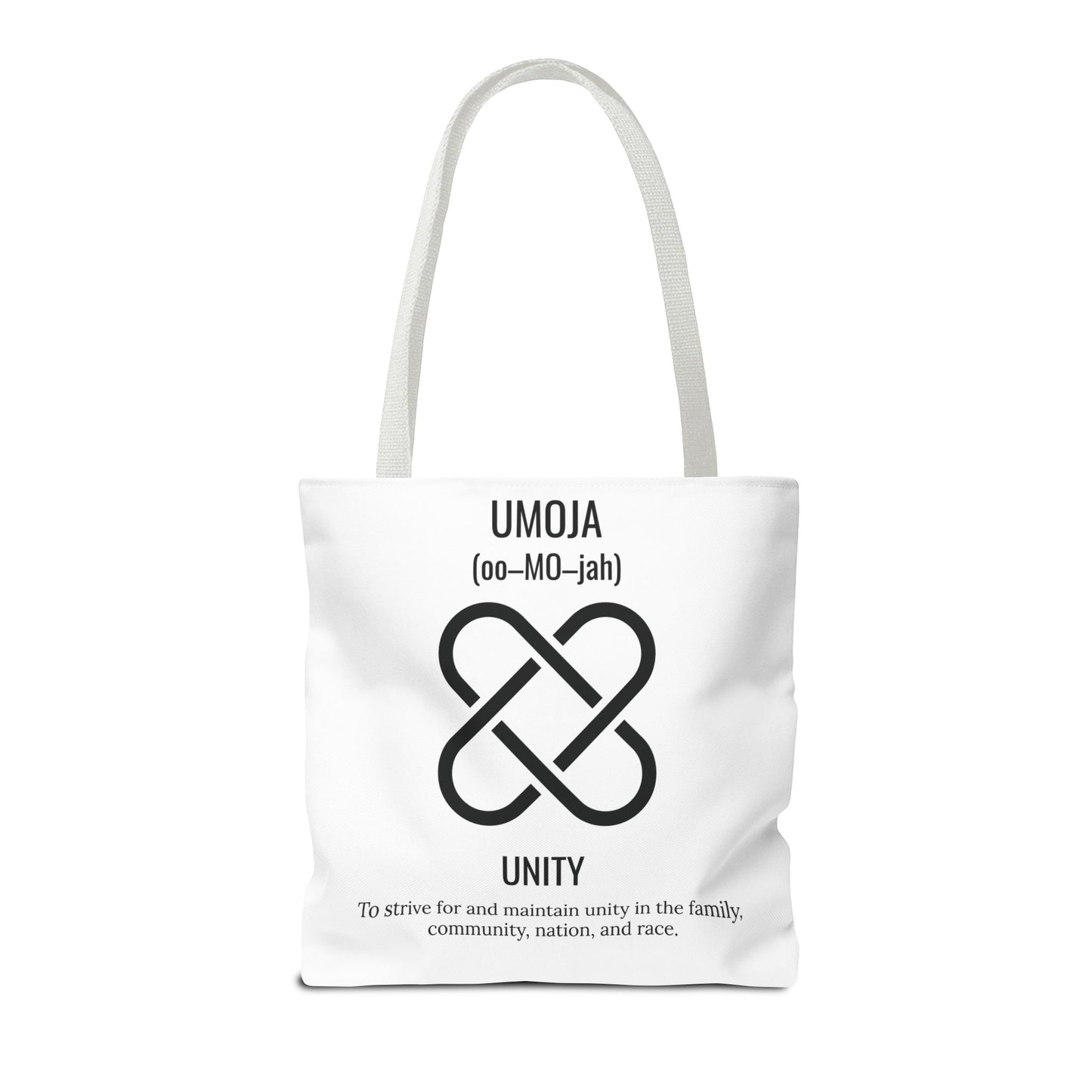 Umoja (Day 1) |Unity | Tote Bag | White