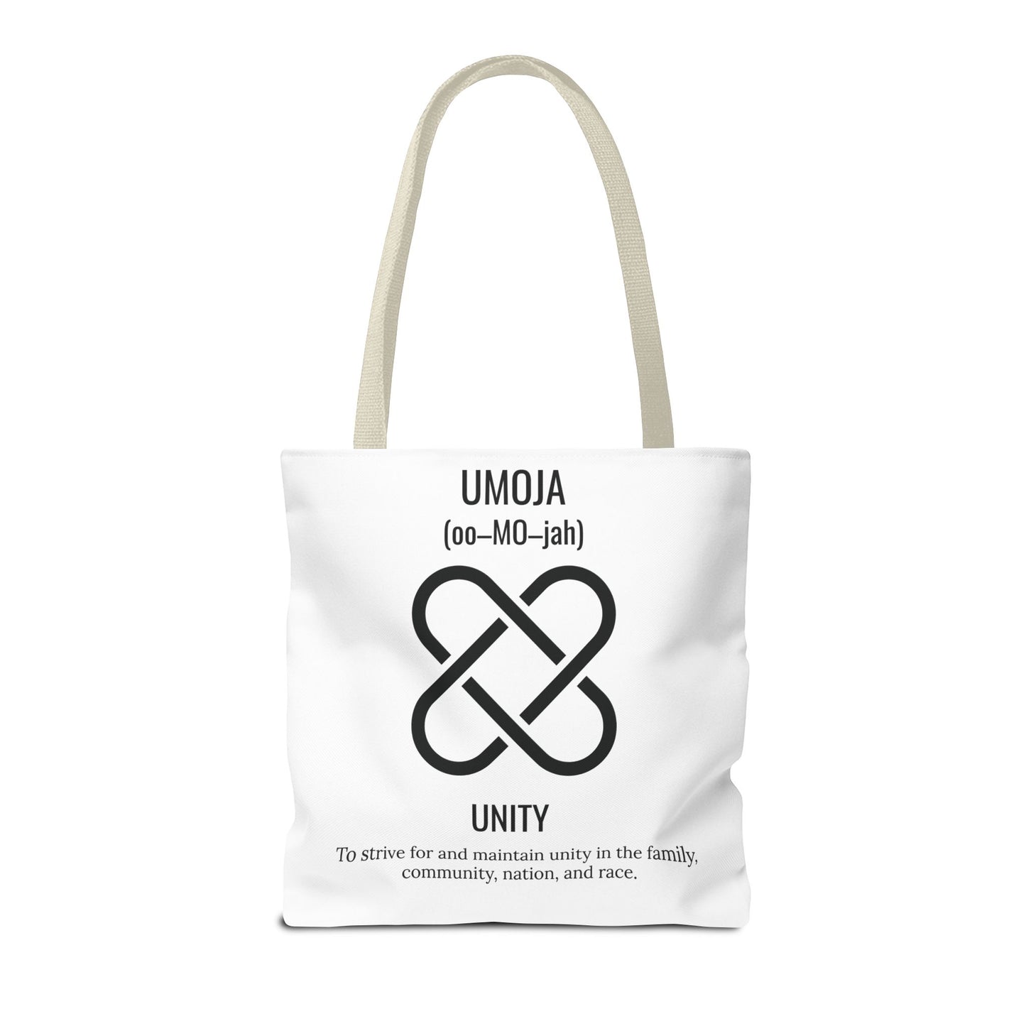 Umoja (Day 1) |Unity | Tote Bag | White