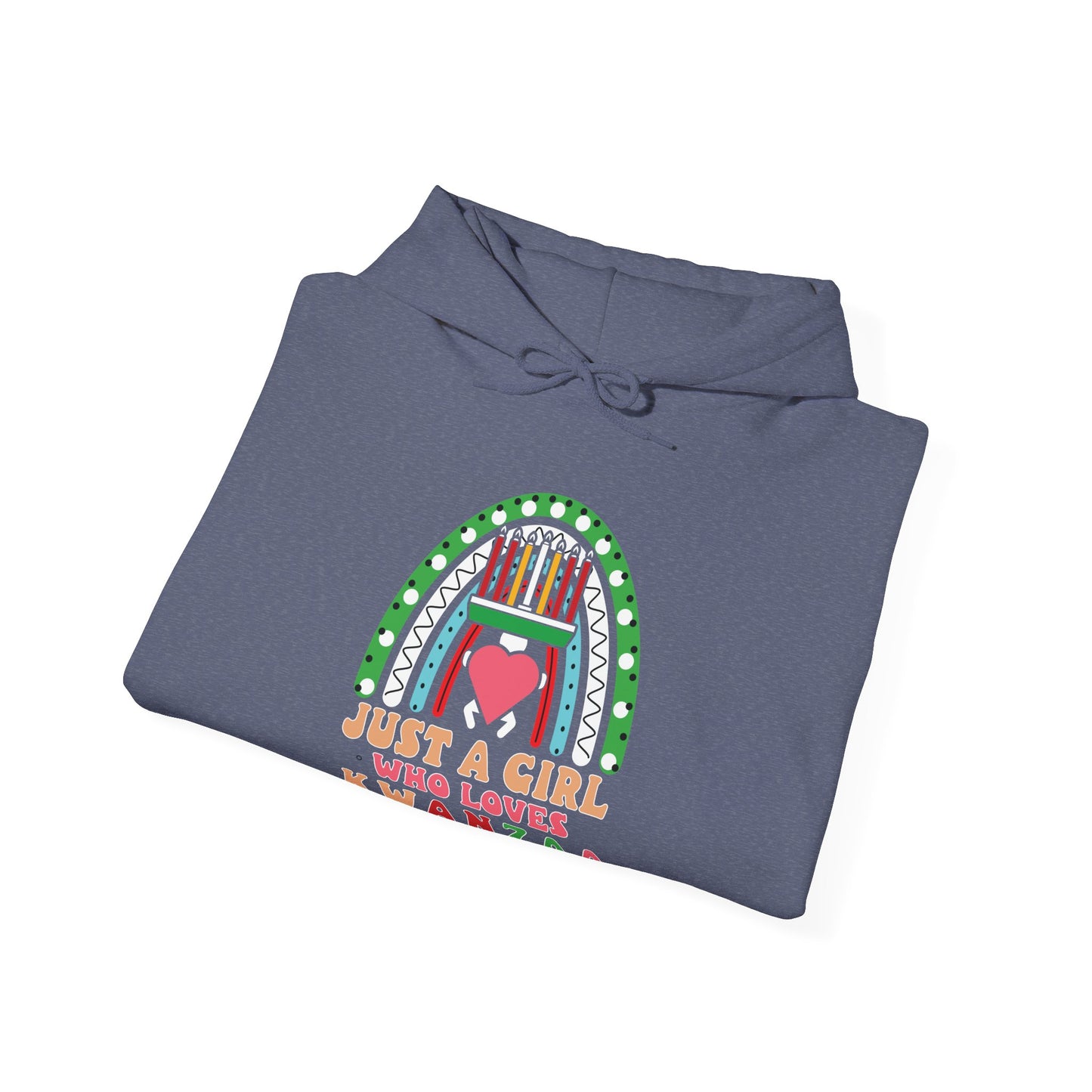 Just A Girl Who Loves Kwanza | Version 1| Hooded Sweatshirt