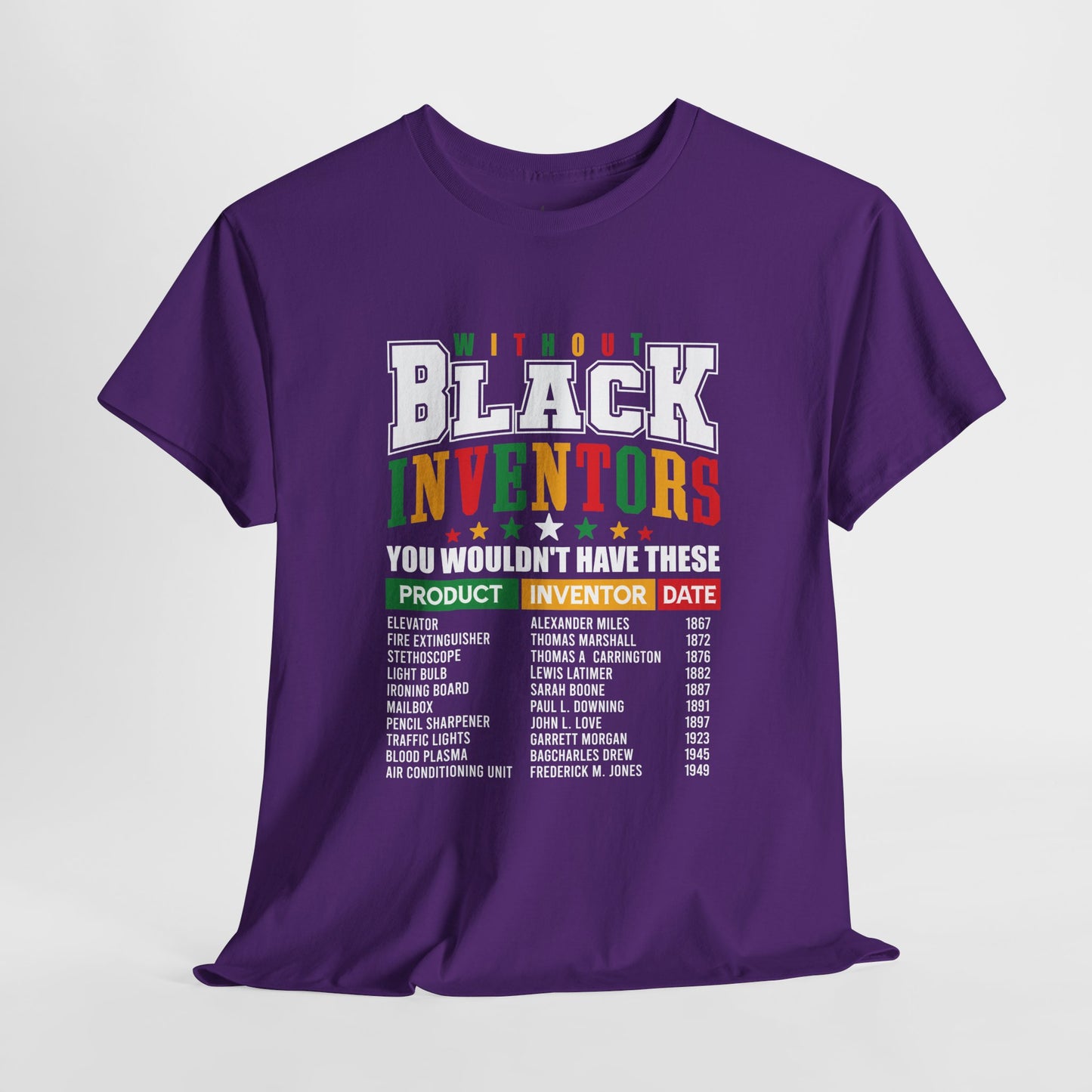 Without Black Inventors | T-Shirt