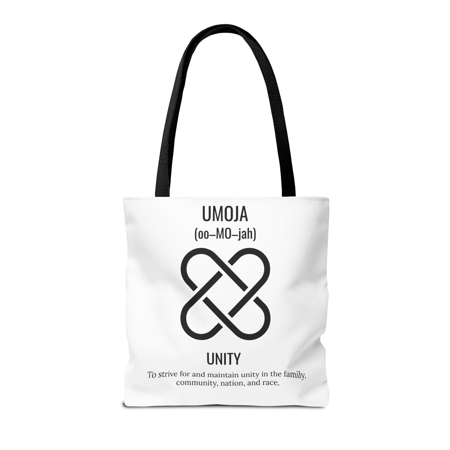 Umoja (Day 1) |Unity | Tote Bag | White