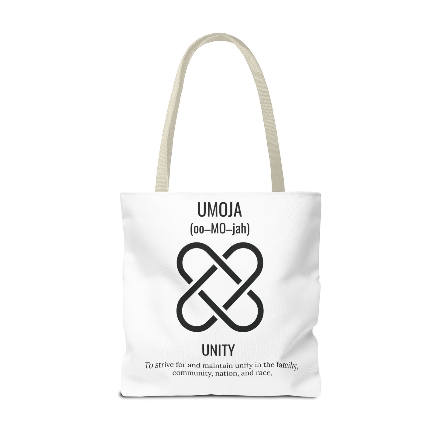 Umoja (Day 1) |Unity | Tote Bag | White