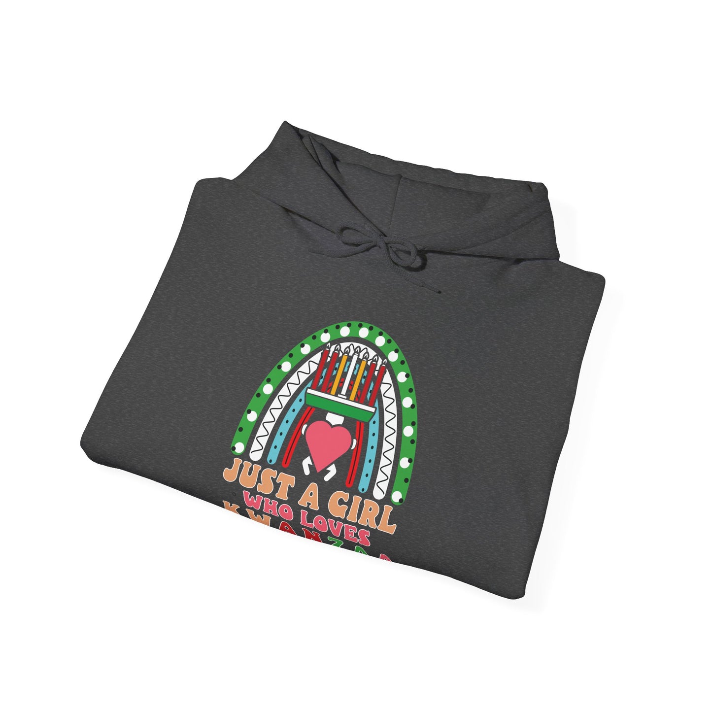 Just A Girl Who Loves Kwanza | Version 1| Hooded Sweatshirt