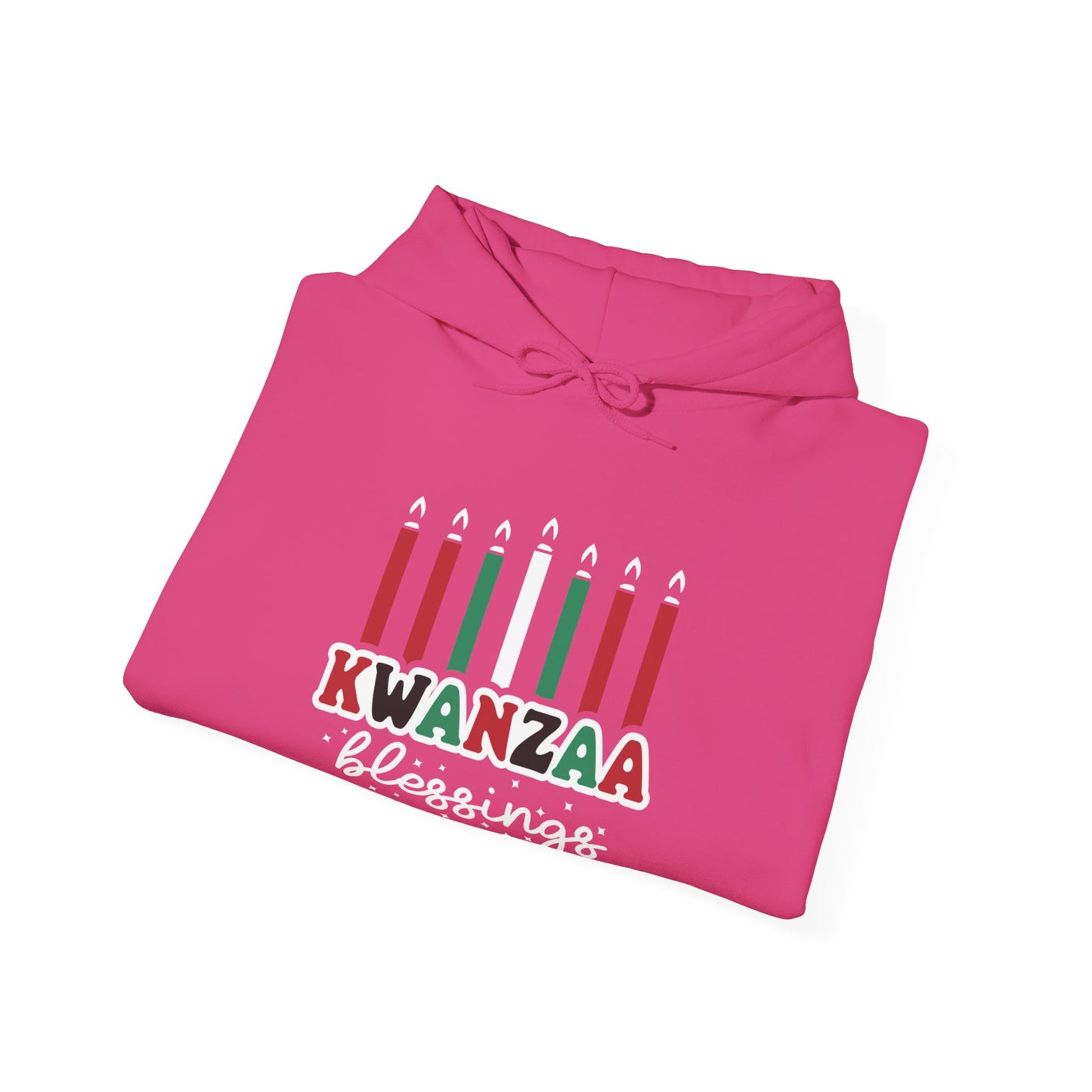Kwanza Blessings | Version 1|Hooded Sweatshirt