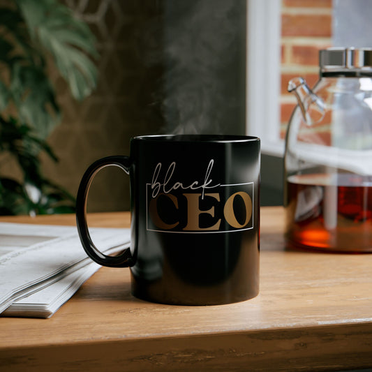 Black CEO| 11oz or 15 oz Mug| Black