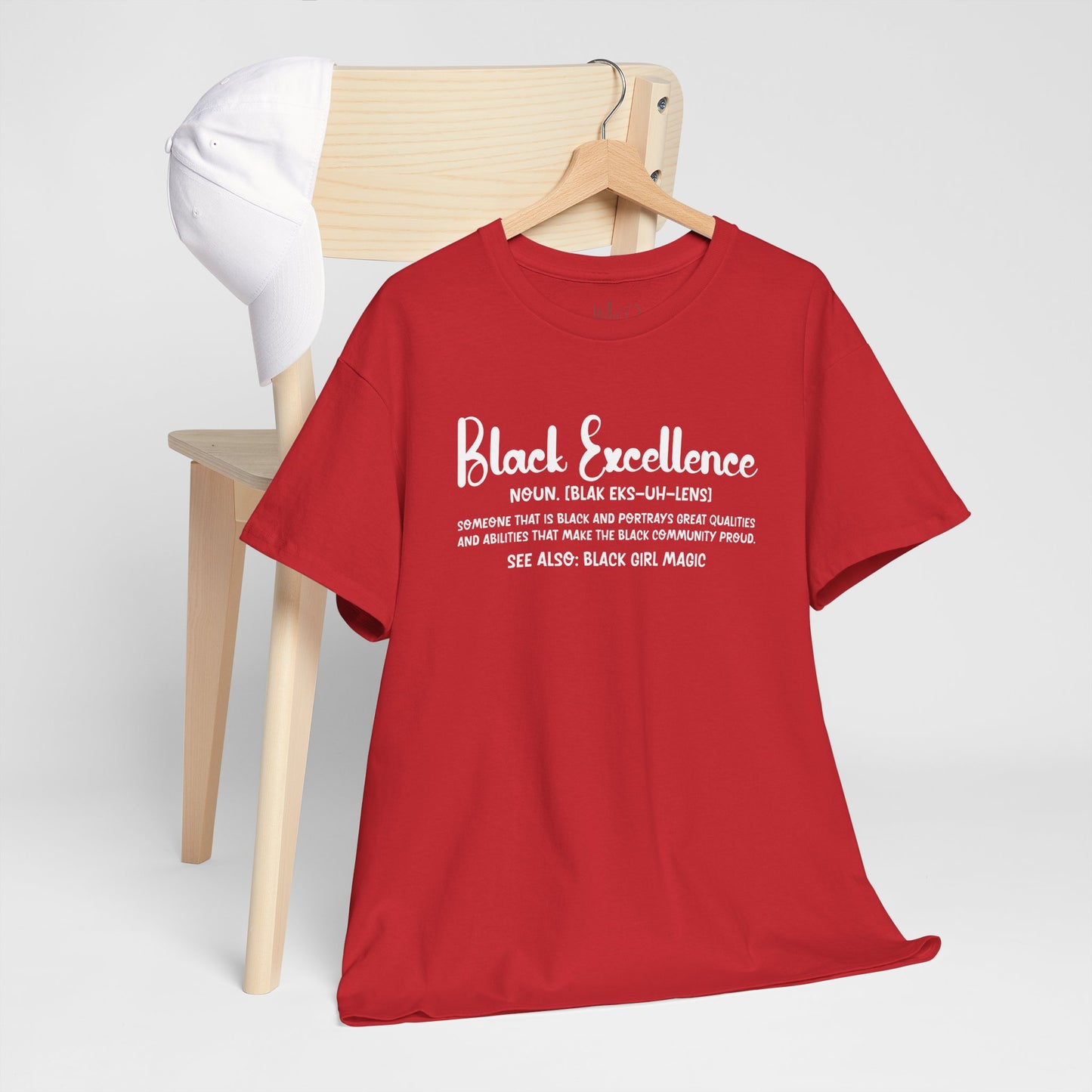 Black Excellence For Me | White Font | T-Shirt