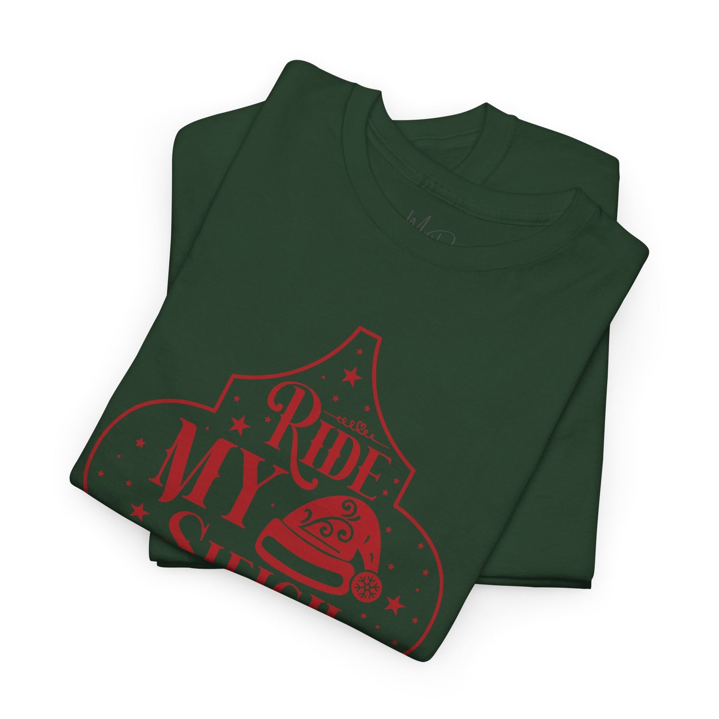 Ride My Sleigh Tonight | T-Shirt | Red Print