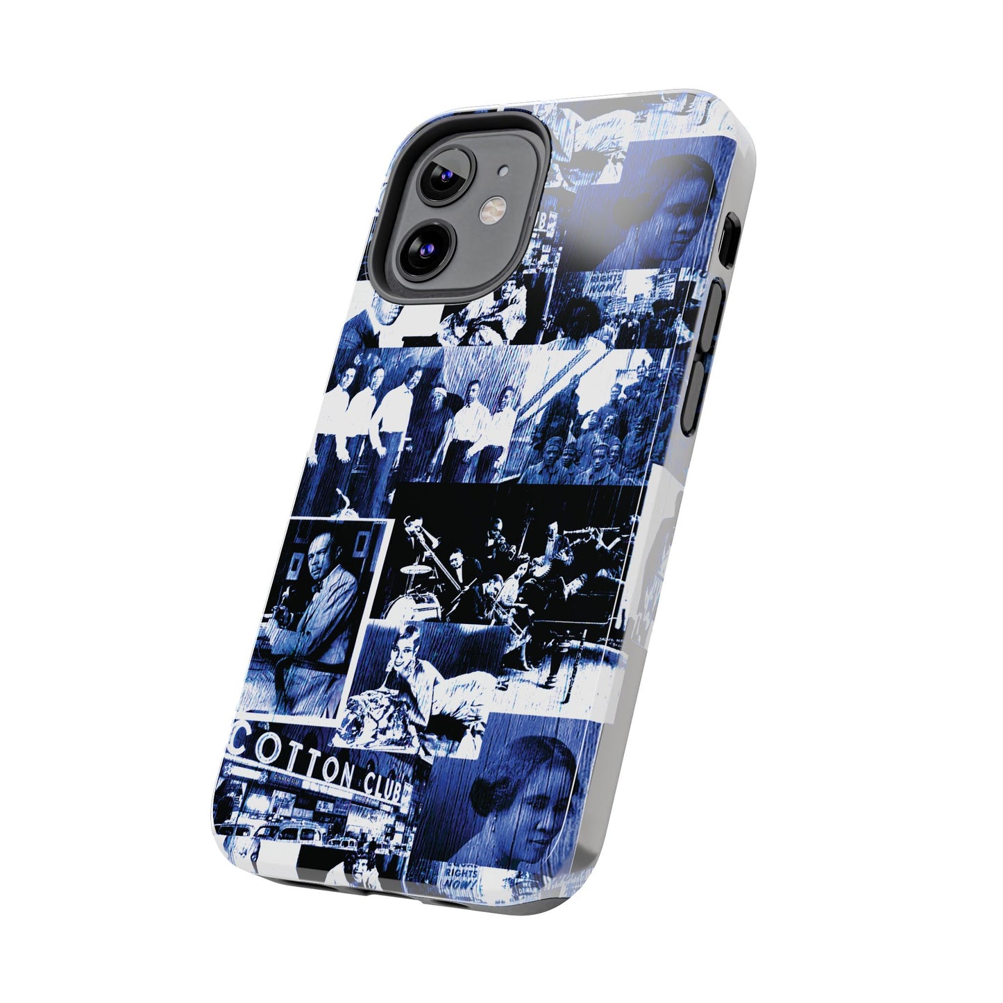 Black History 1920's Greatness (Blue) (Black Version) iIPhone Case