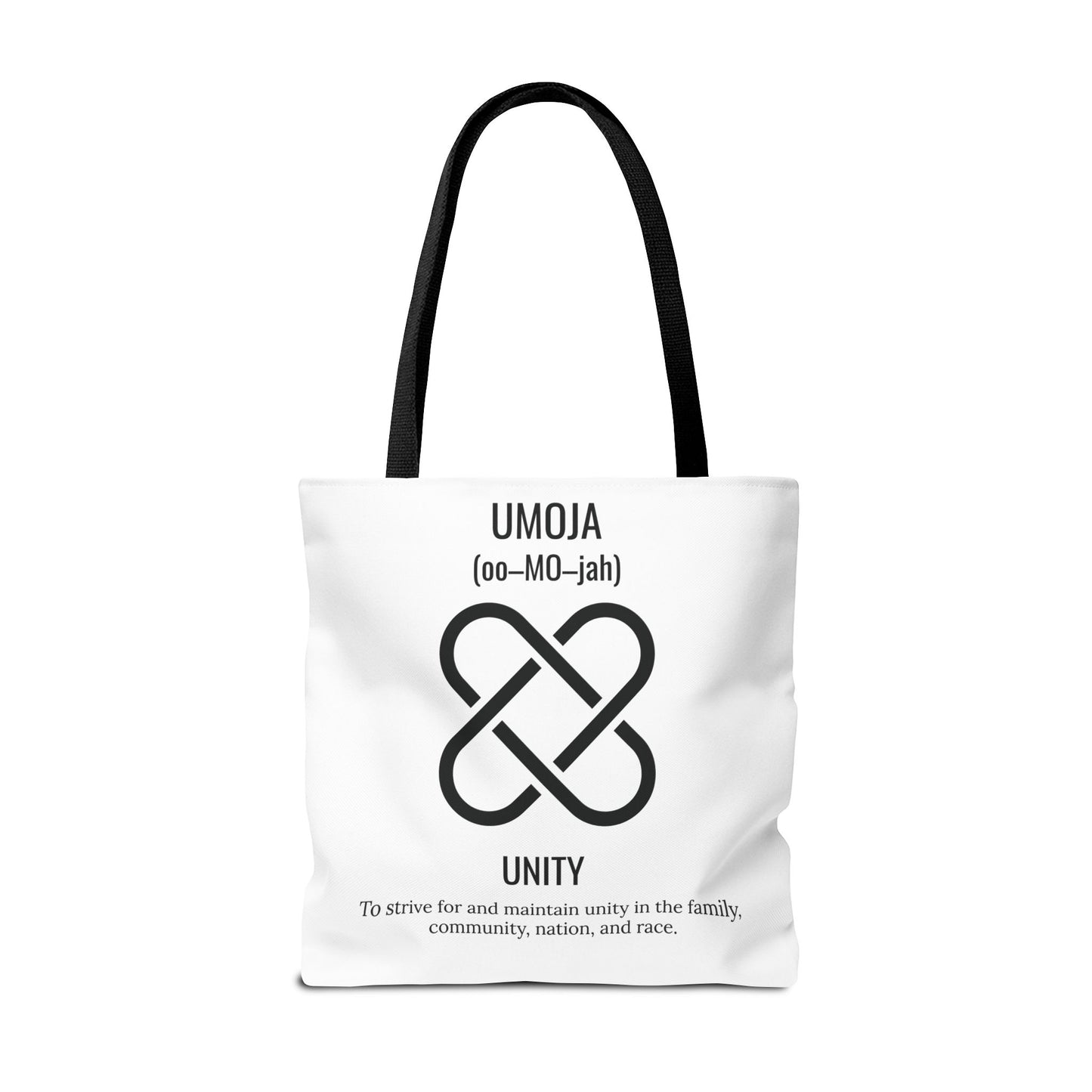 Umoja (Day 1) |Unity | Tote Bag | White
