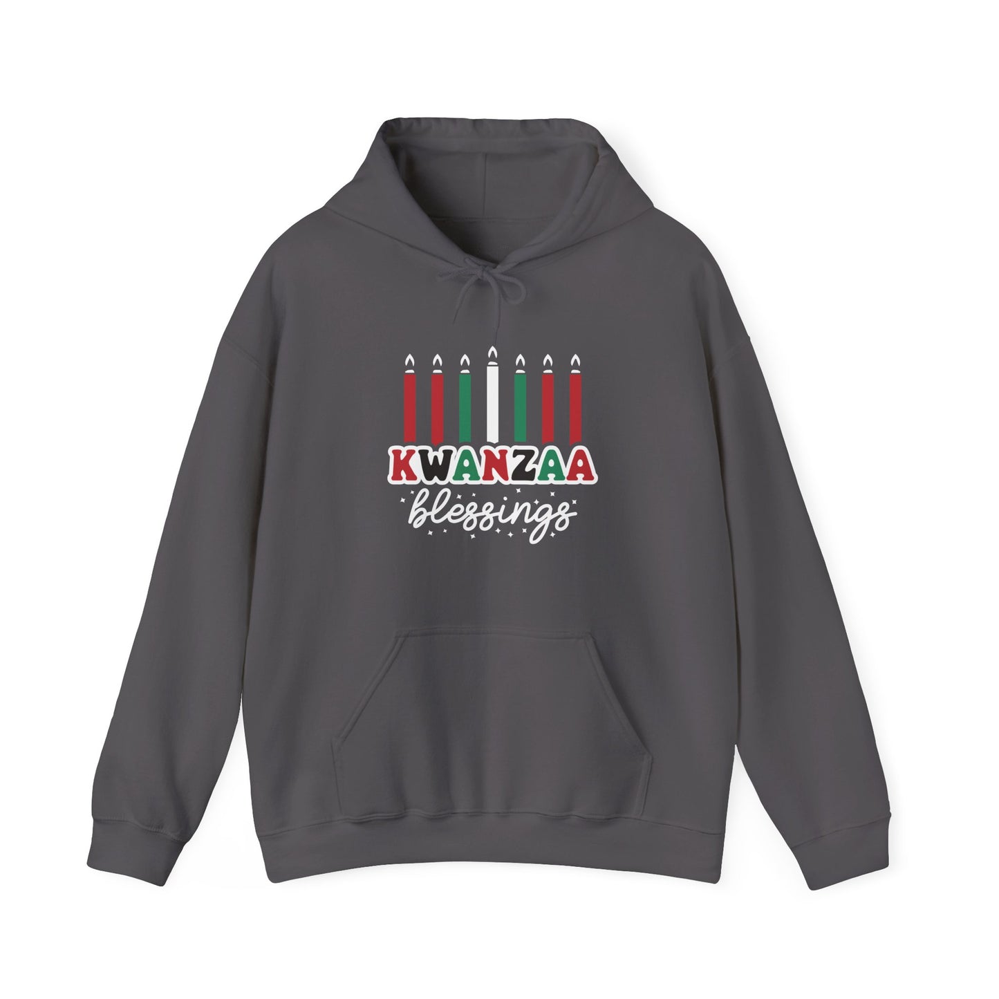 Kwanza Blessings | Version 1|Hooded Sweatshirt