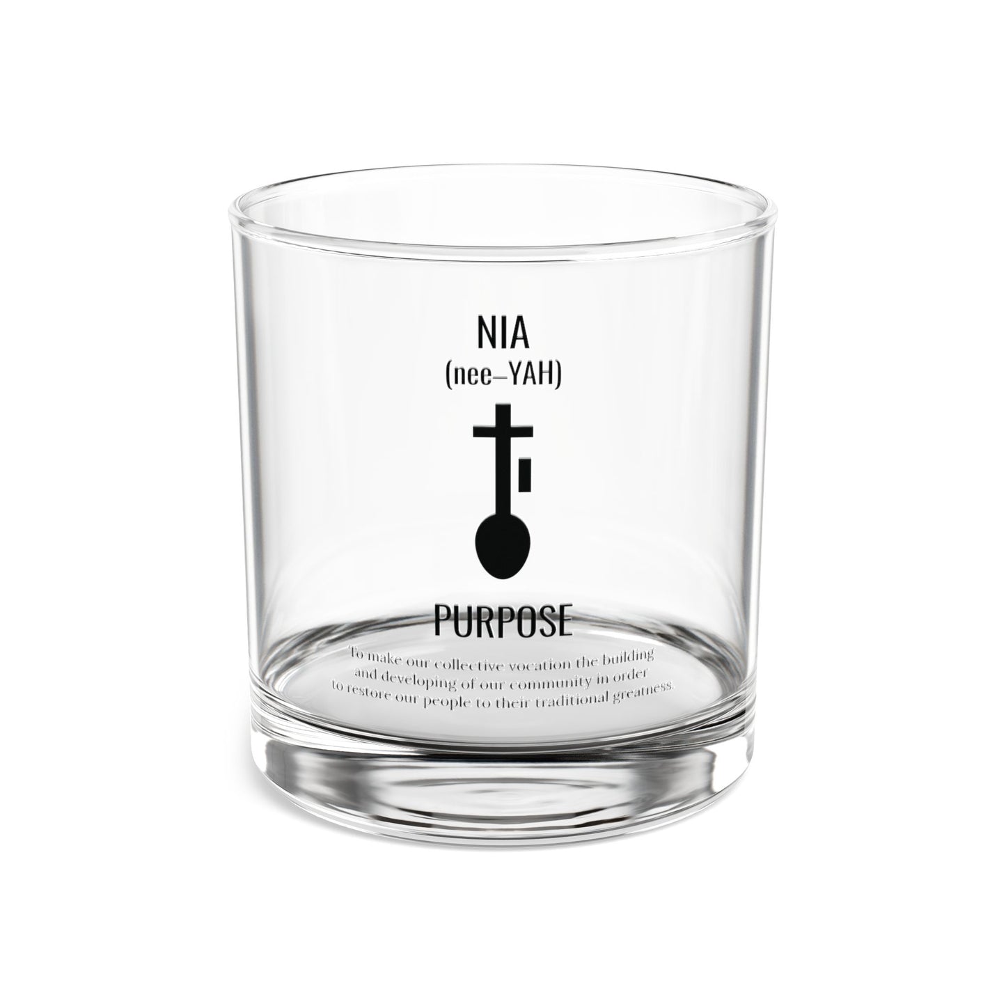 Nia (Day 5) | Purpose | 10 oz Rocks Glass