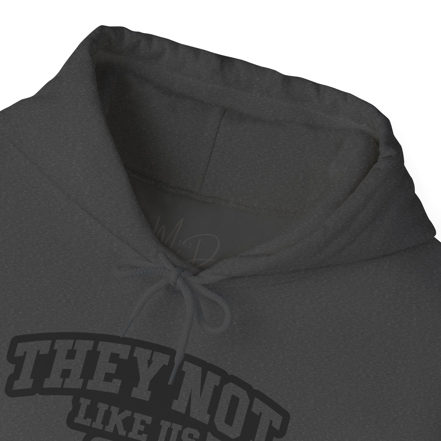 hey Not Like Us| Version 1| Black Font |Hooded Sweatshirt