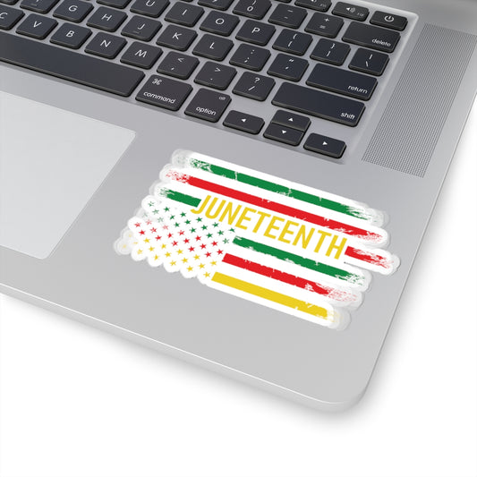 Juneteenth Flag | Kriss-Cut Stickers | Version 1