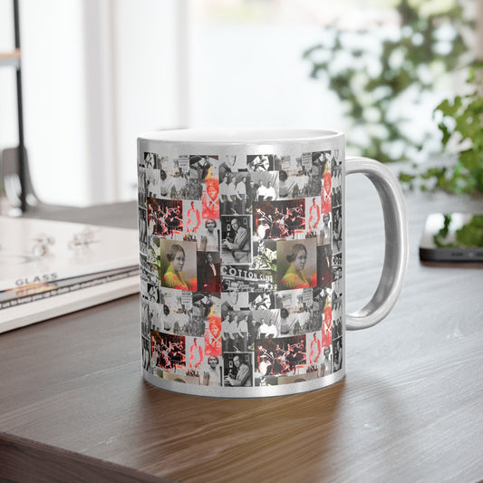 Black History 1920's Greatness (Red) (Silver Metallic Version) |Coffee & Tea Mug | Full Print| 11 Oz.