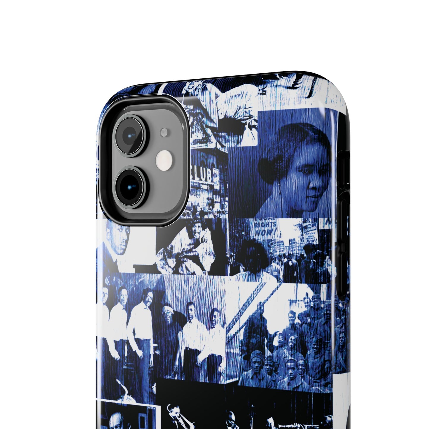Black History 1920's Greatness (Blue) (Black Version) iIPhone Case