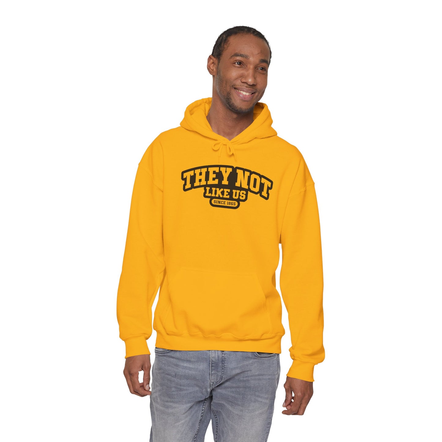 hey Not Like Us| Version 1| Black Font |Hooded Sweatshirt