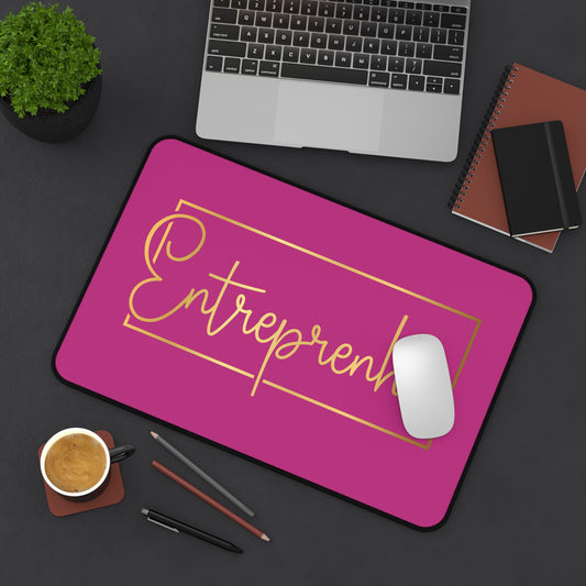 Entrepreneur | Desk Mat | Pink
