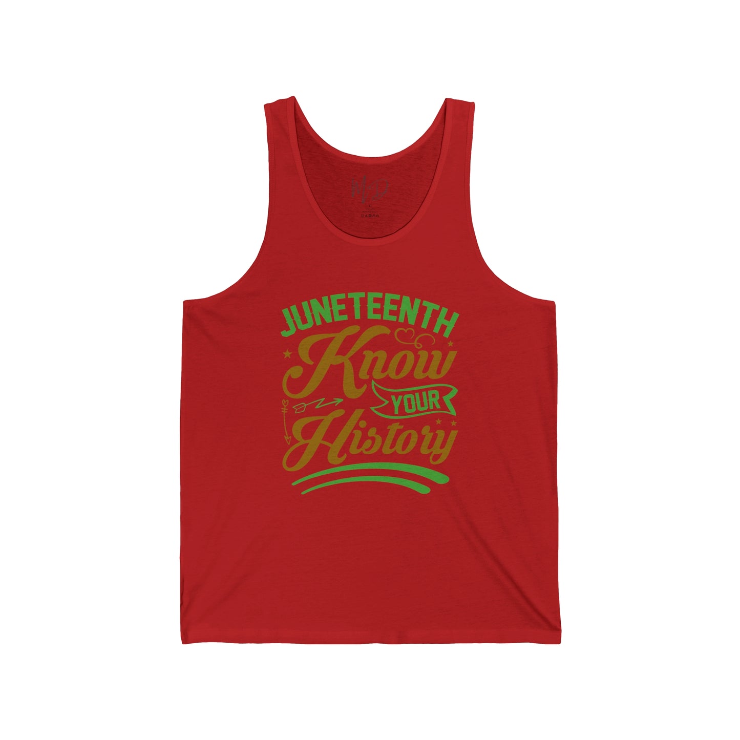 Know Your History Tank Top Unisex