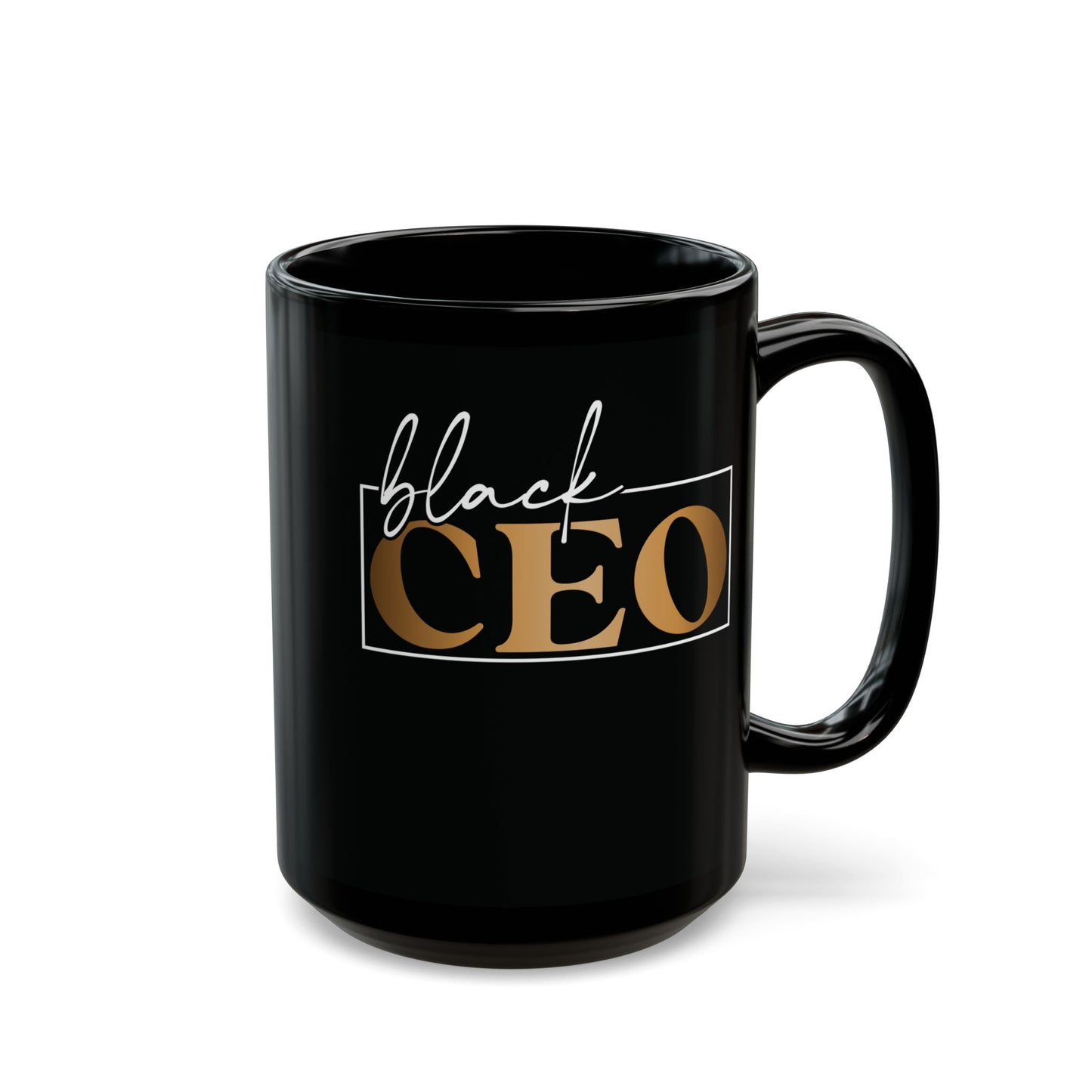 Black CEO| 11oz or 15 oz Mug| Black