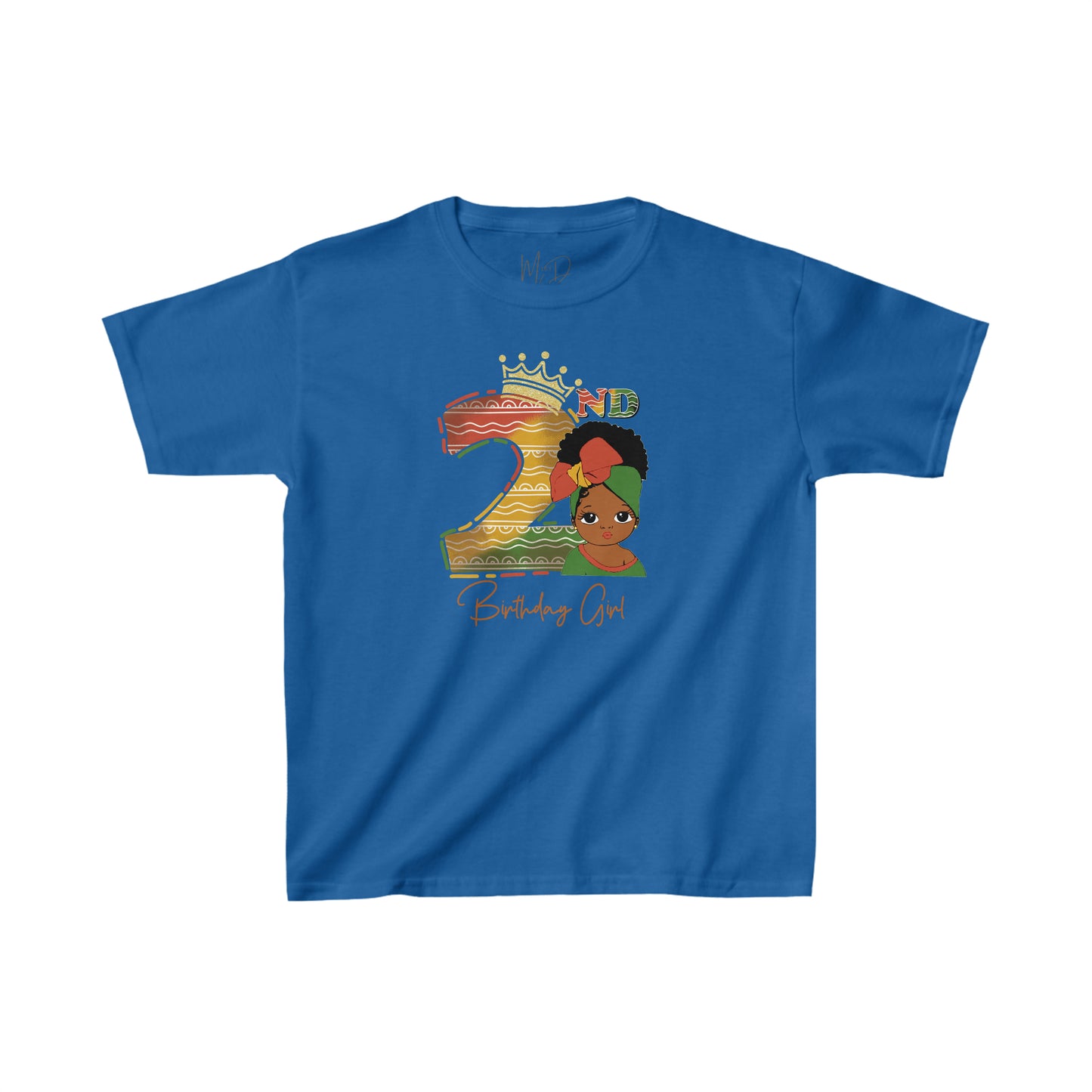 2nd Princess Birthday Girl Juneteenth T-Shirt