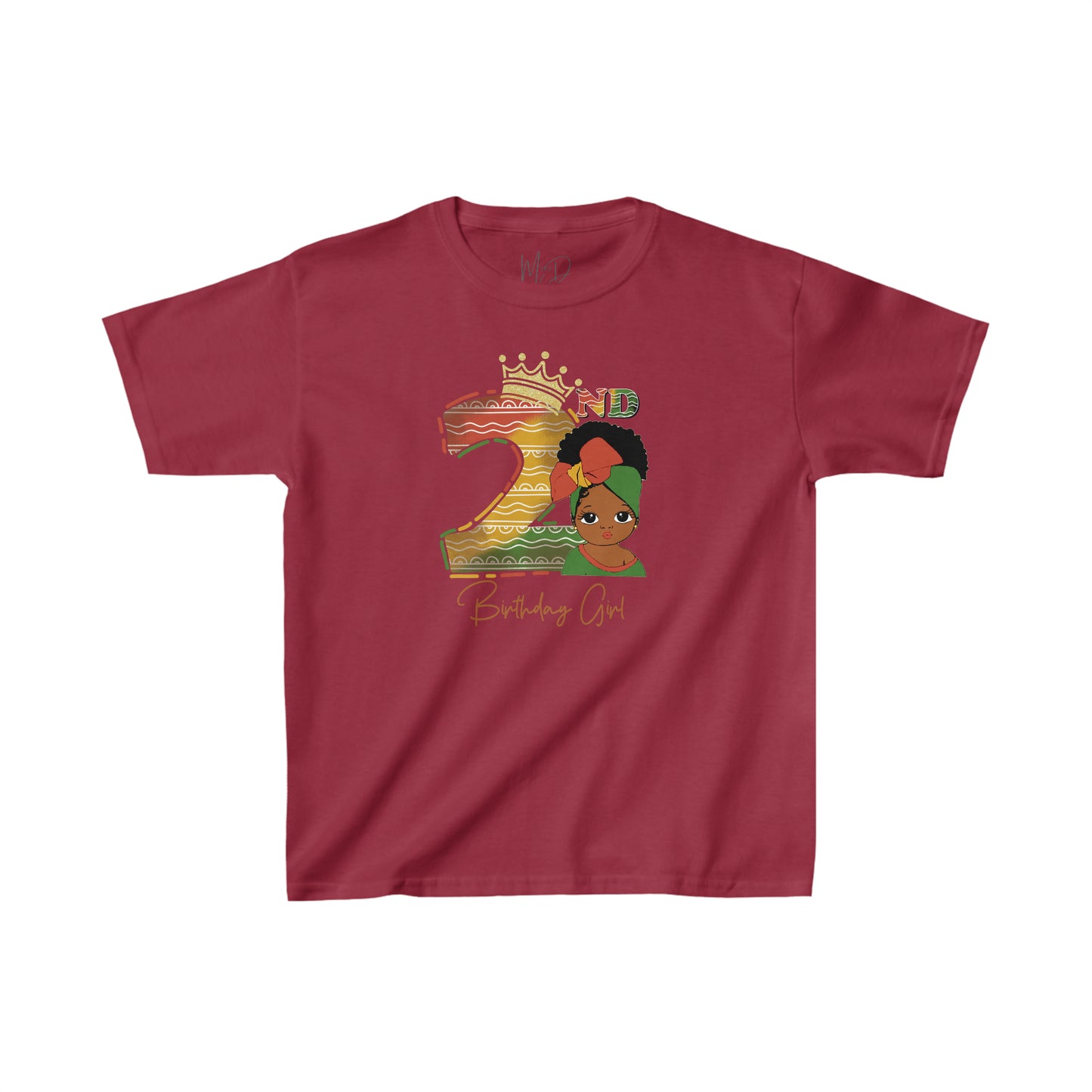 2nd Princess Birthday Girl Juneteenth T-Shirt
