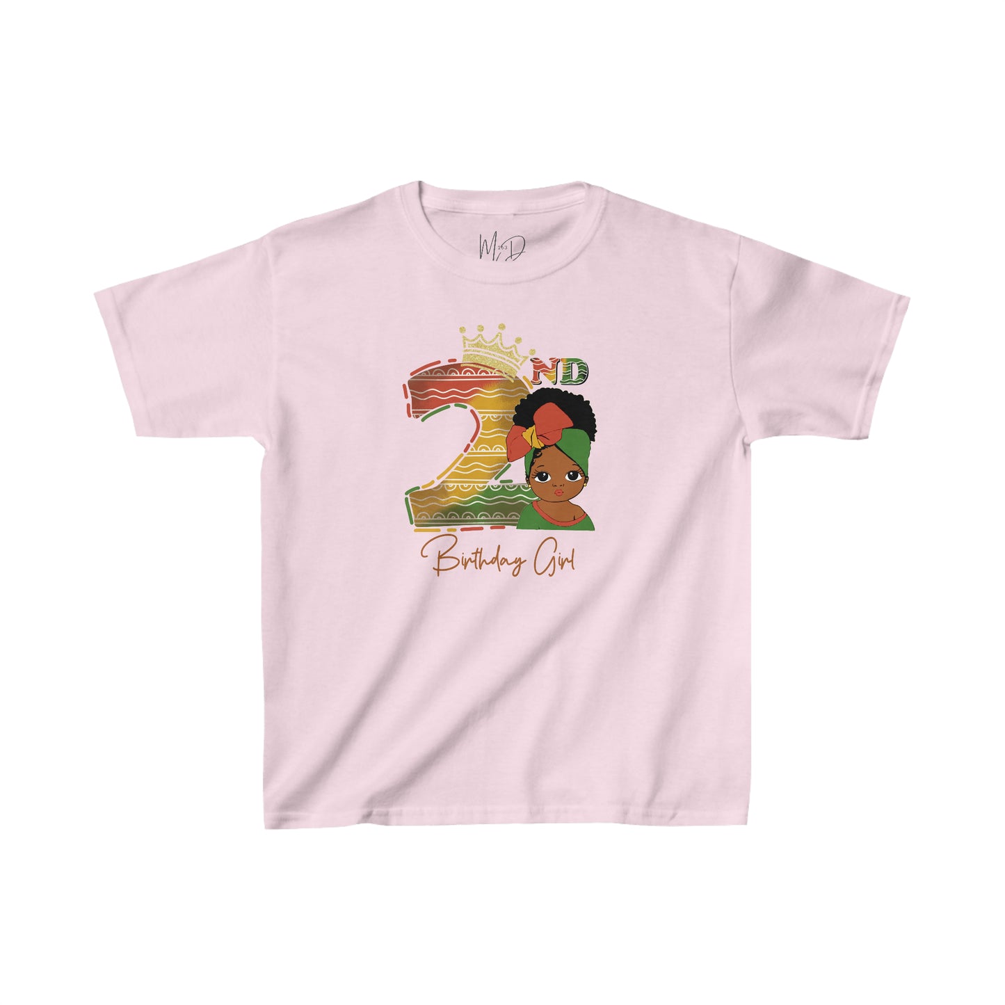 2nd Princess Birthday Girl Juneteenth T-Shirt