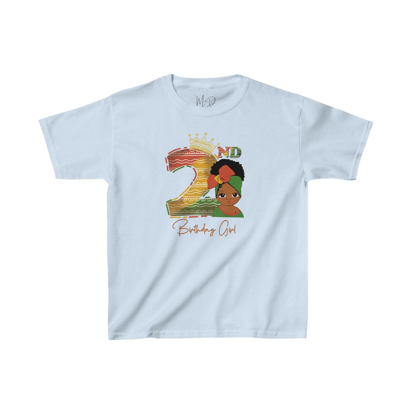 2nd Princess Birthday Girl Juneteenth T-Shirt