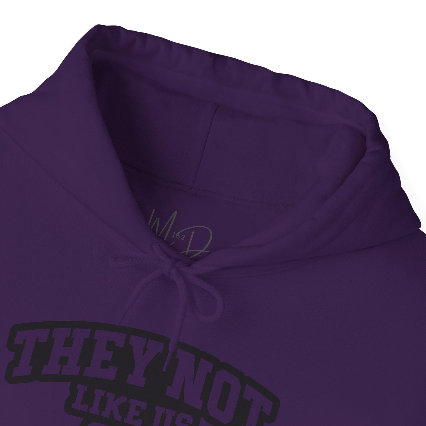 hey Not Like Us| Version 1| Black Font |Hooded Sweatshirt