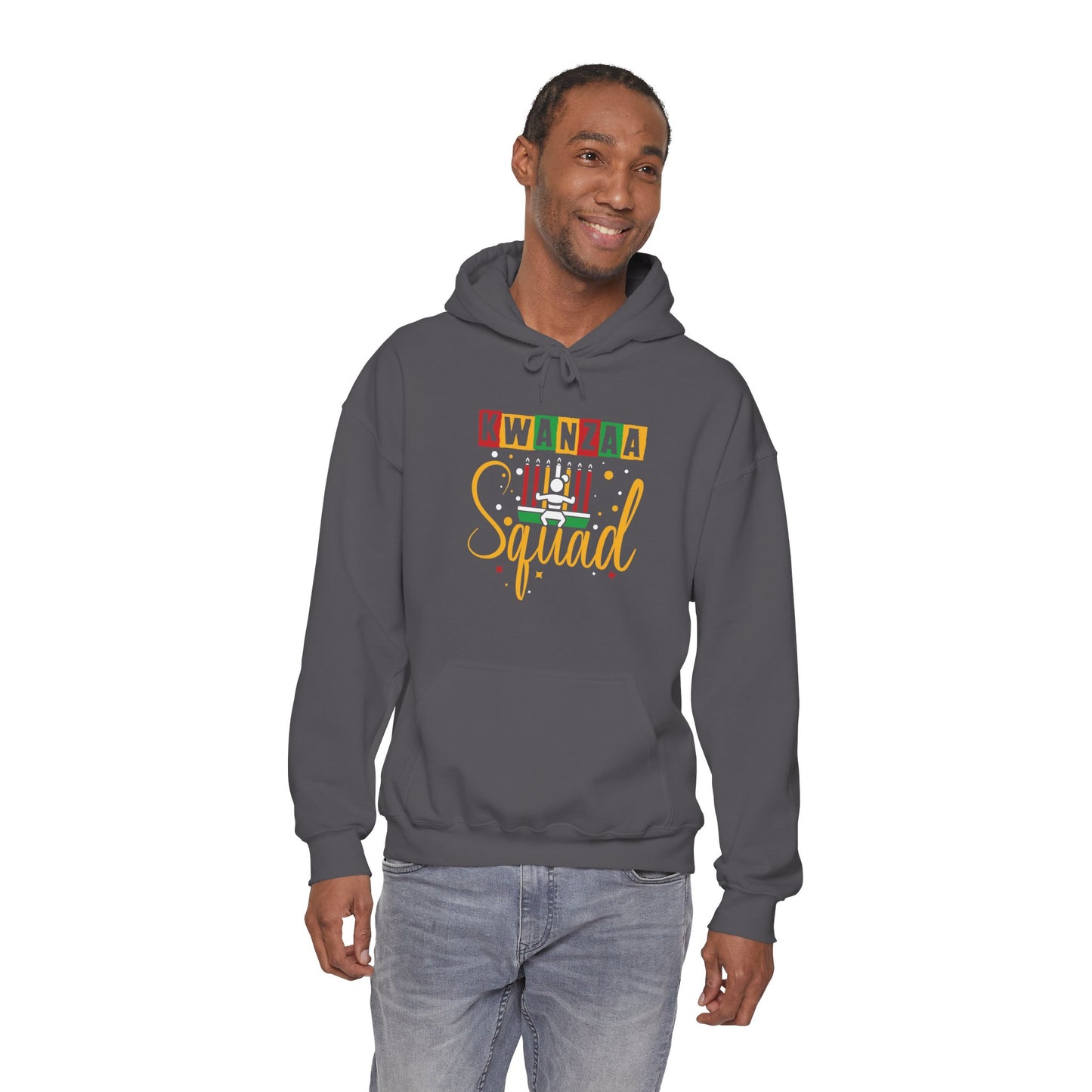 Kwanza Squad | Version 1| Hooded Sweatshirt