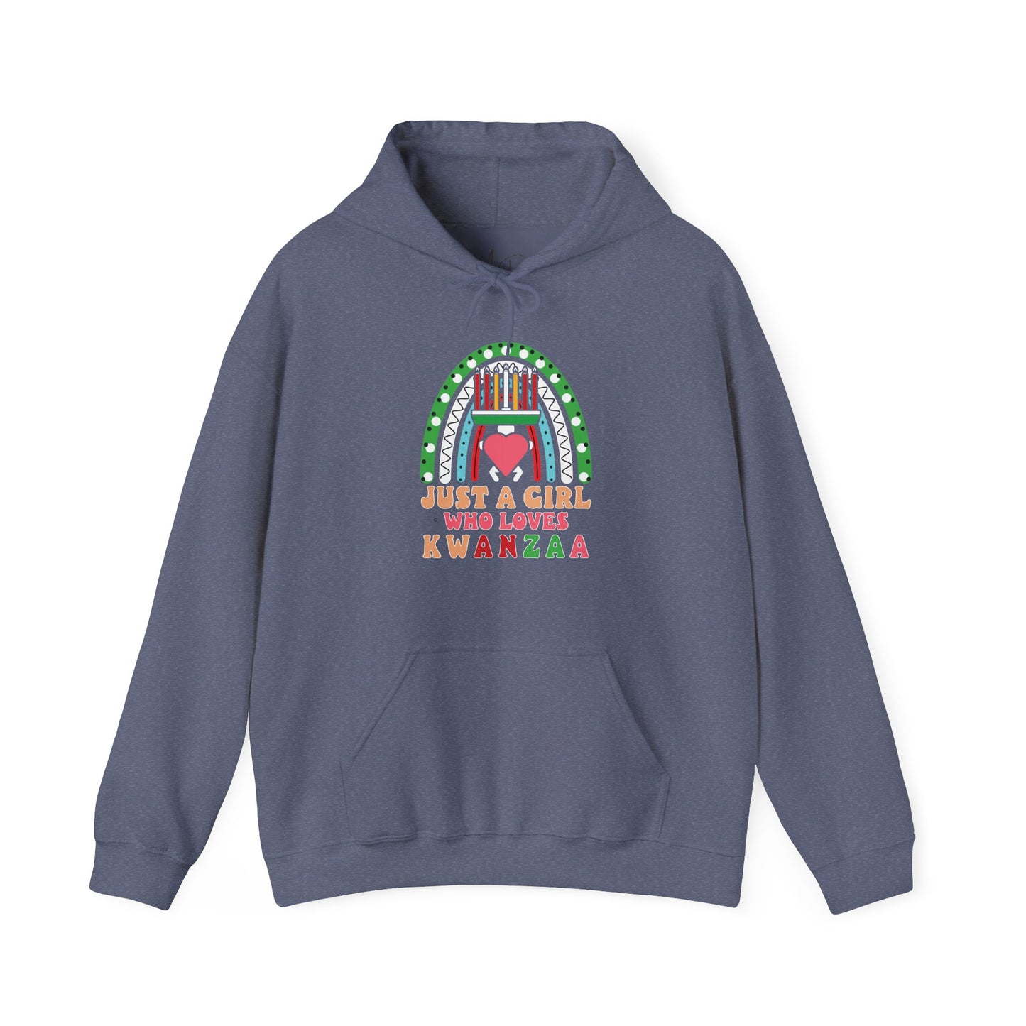 Just A Girl Who Loves Kwanza | Version 1| Hooded Sweatshirt