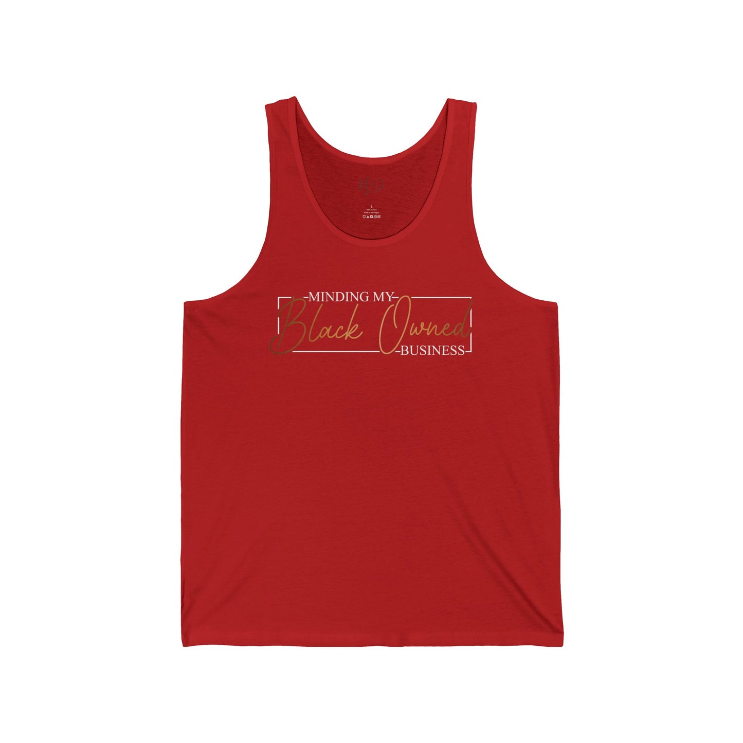 Minding My Black Owned Business | Version 2| Tank Top