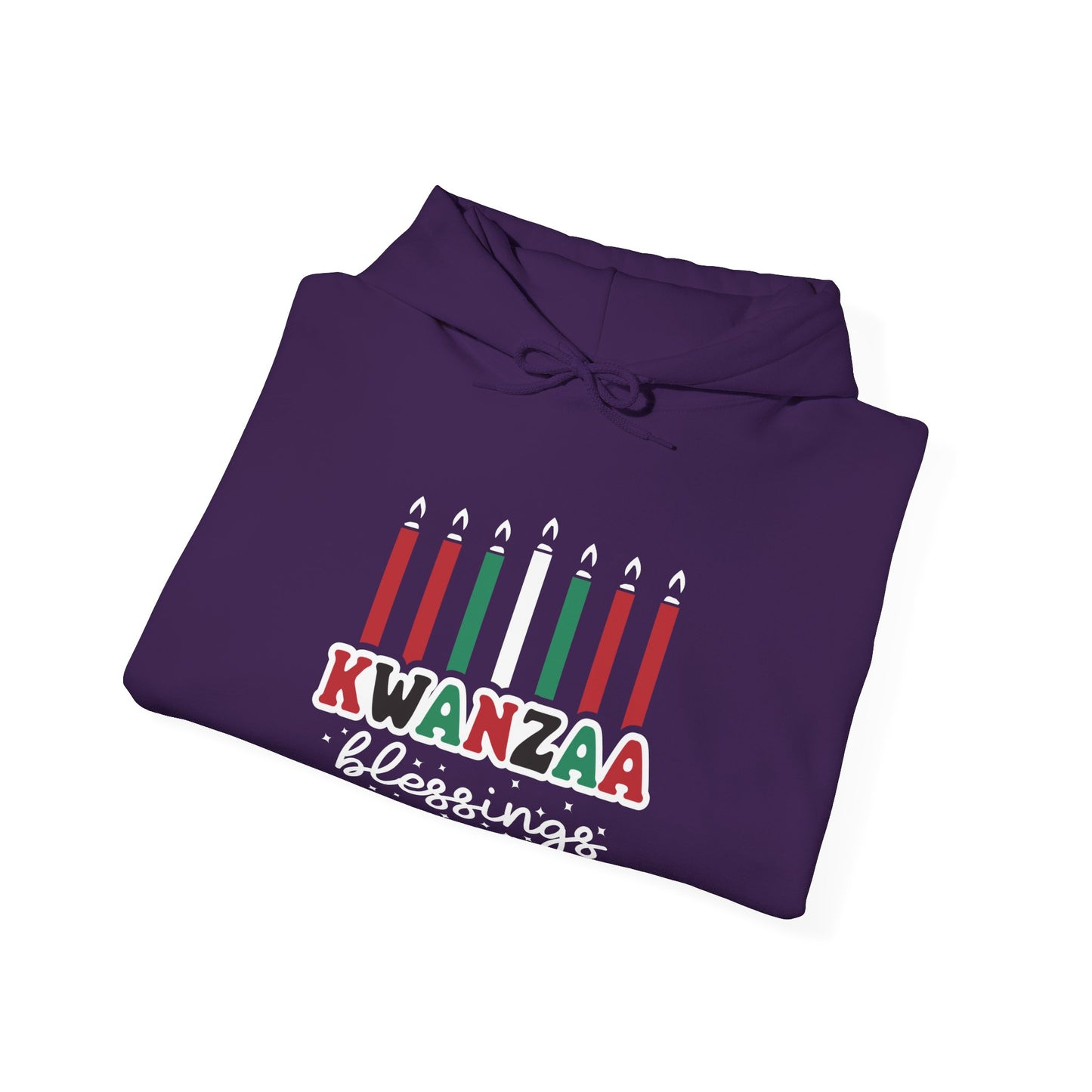 Kwanza Blessings | Version 1|Hooded Sweatshirt