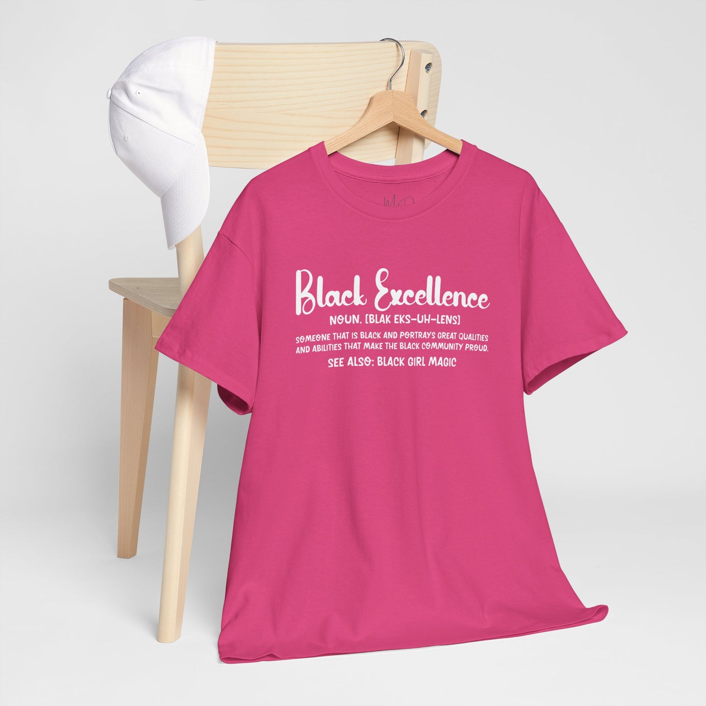 Black Excellence For Me | White Font | T-Shirt