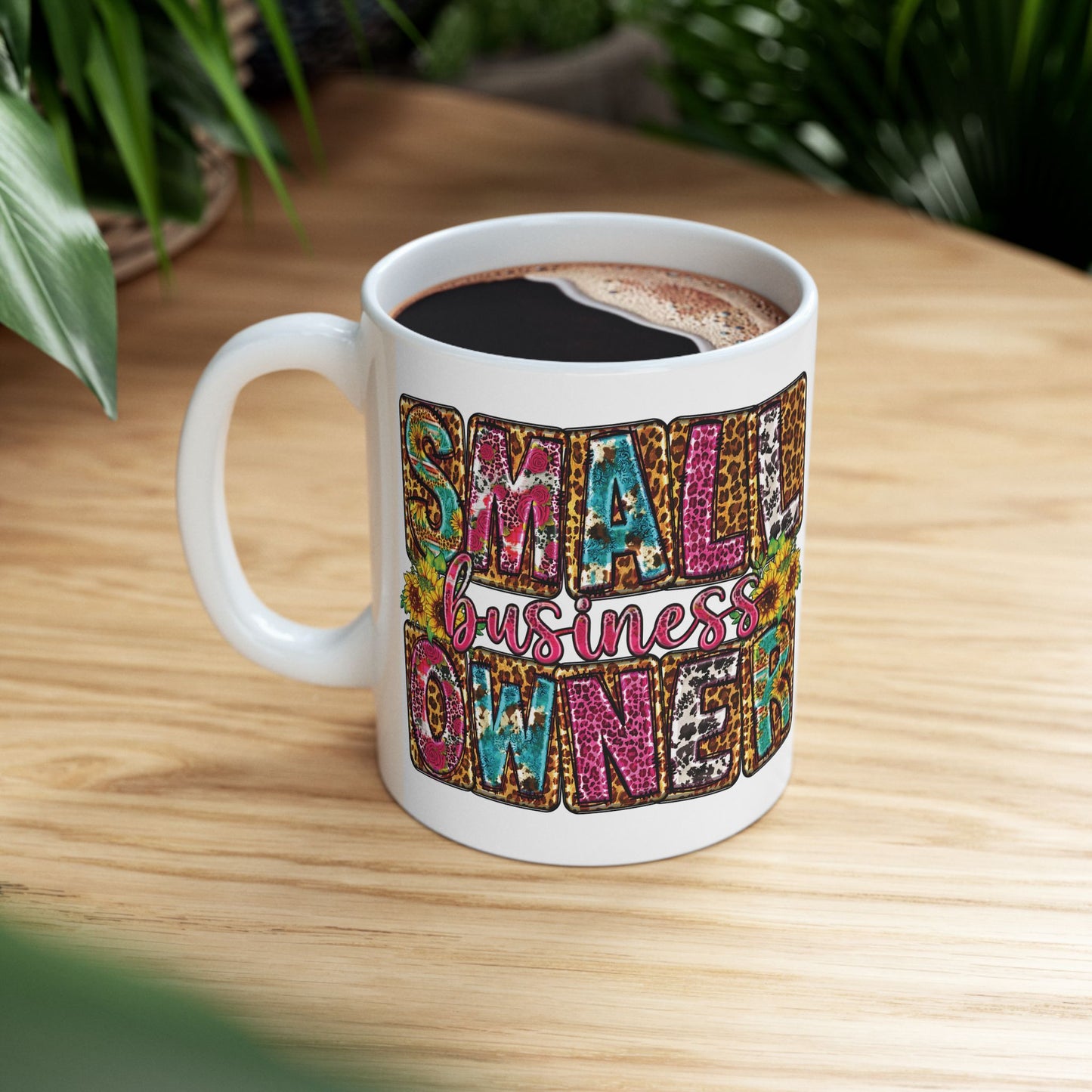 Small Business Owner | Version 2 | 11oz or 15 oz Mug| White