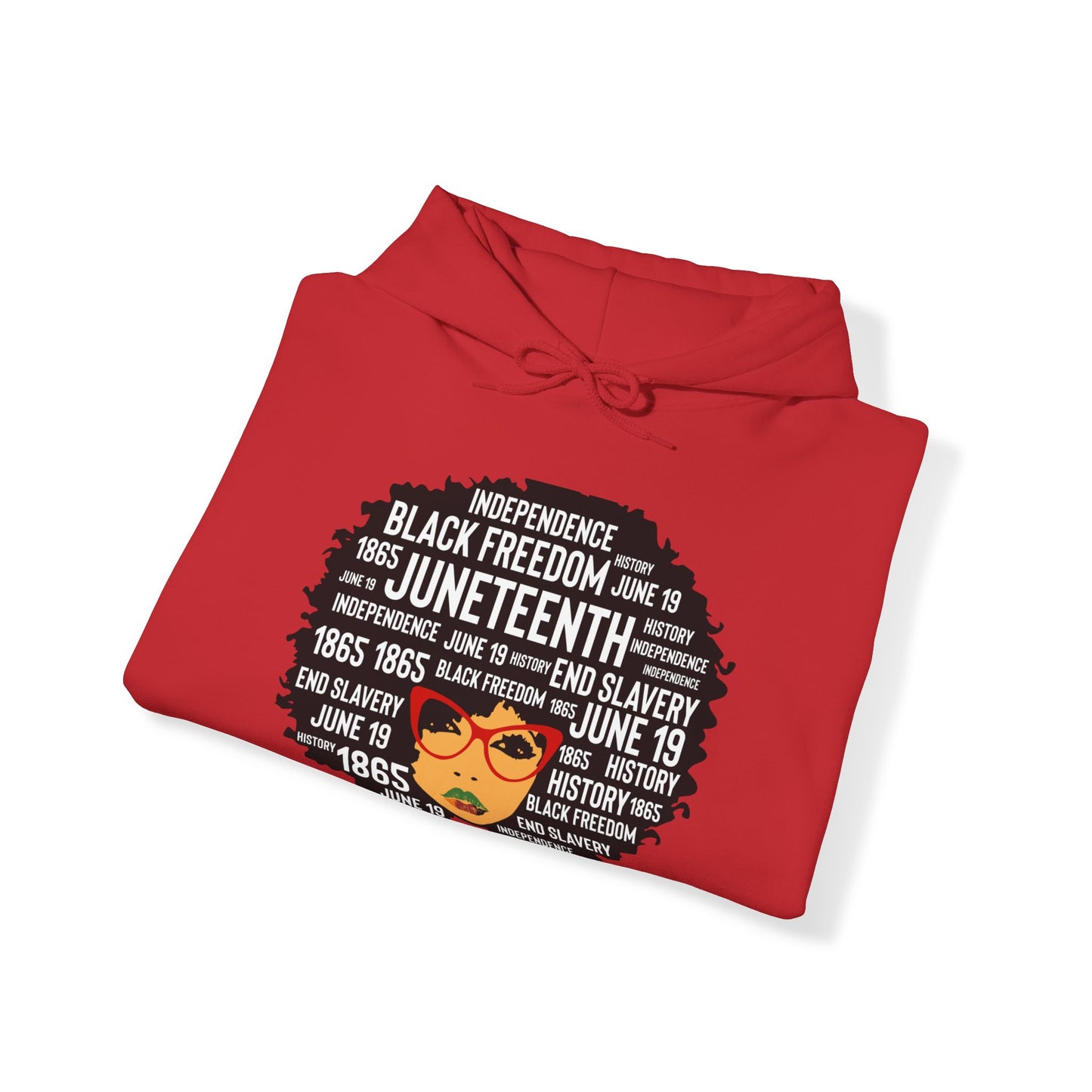 Juneteenth Classy Women's Hooded Sweatshirt (Version 1)