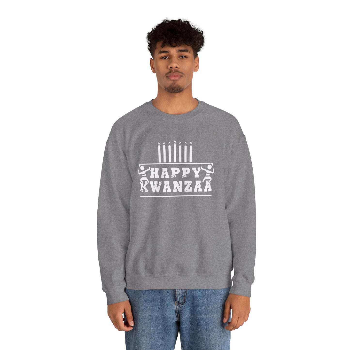Happy Kwanza Squad | Version 1|White Font| Sweatshirt
