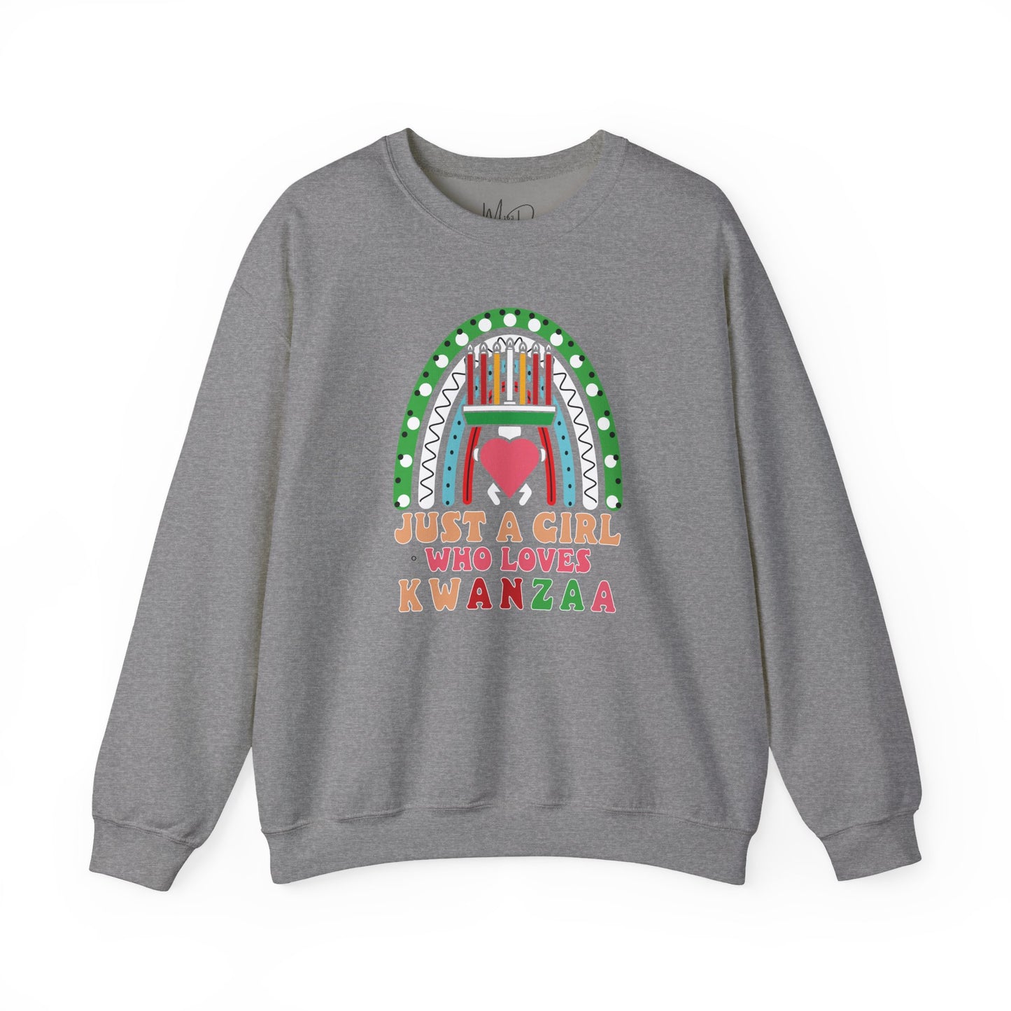 Just A Girl Who Loves Kwanza | Version 1| Crewneck Sweatshirt