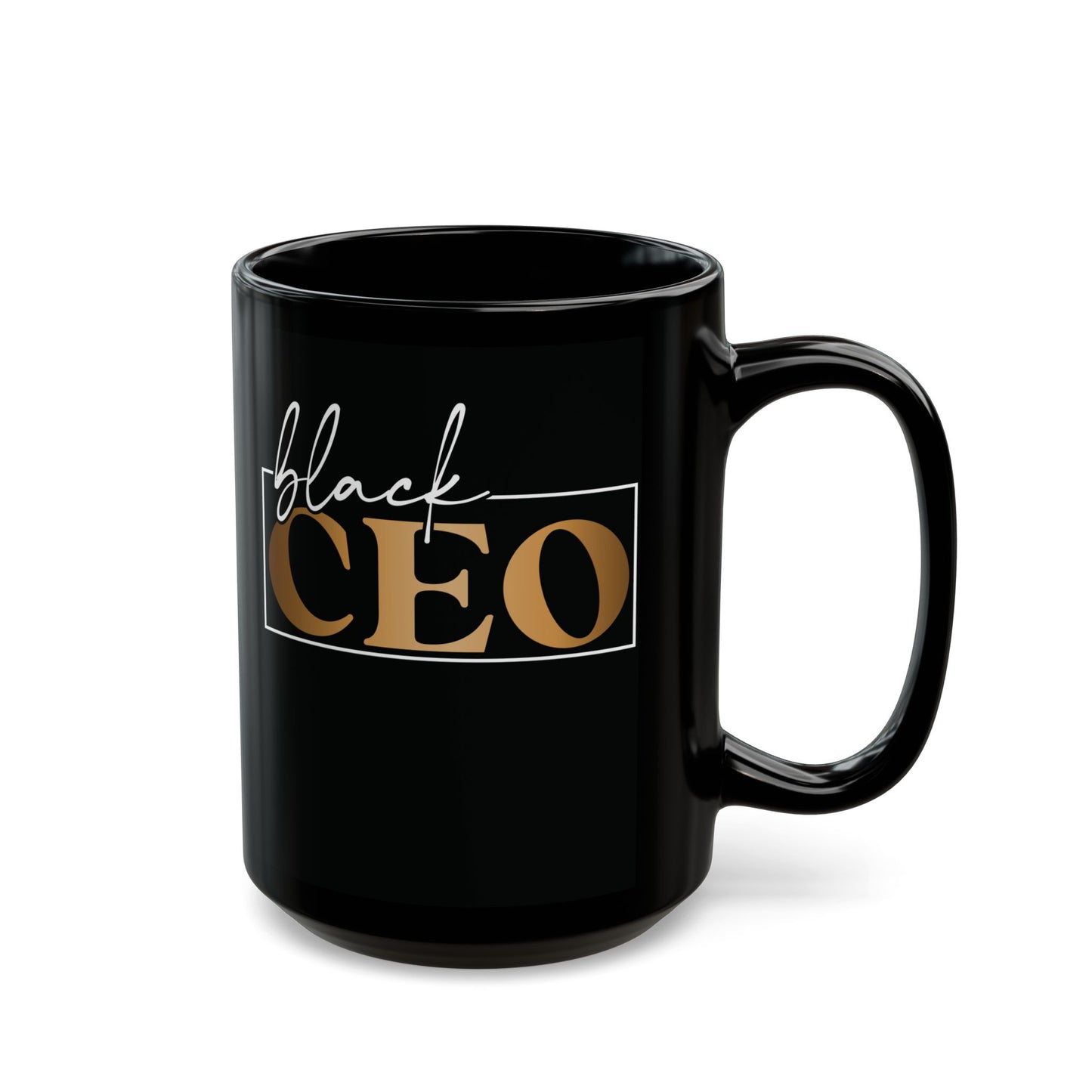 Black CEO| 11oz or 15 oz Mug| Black