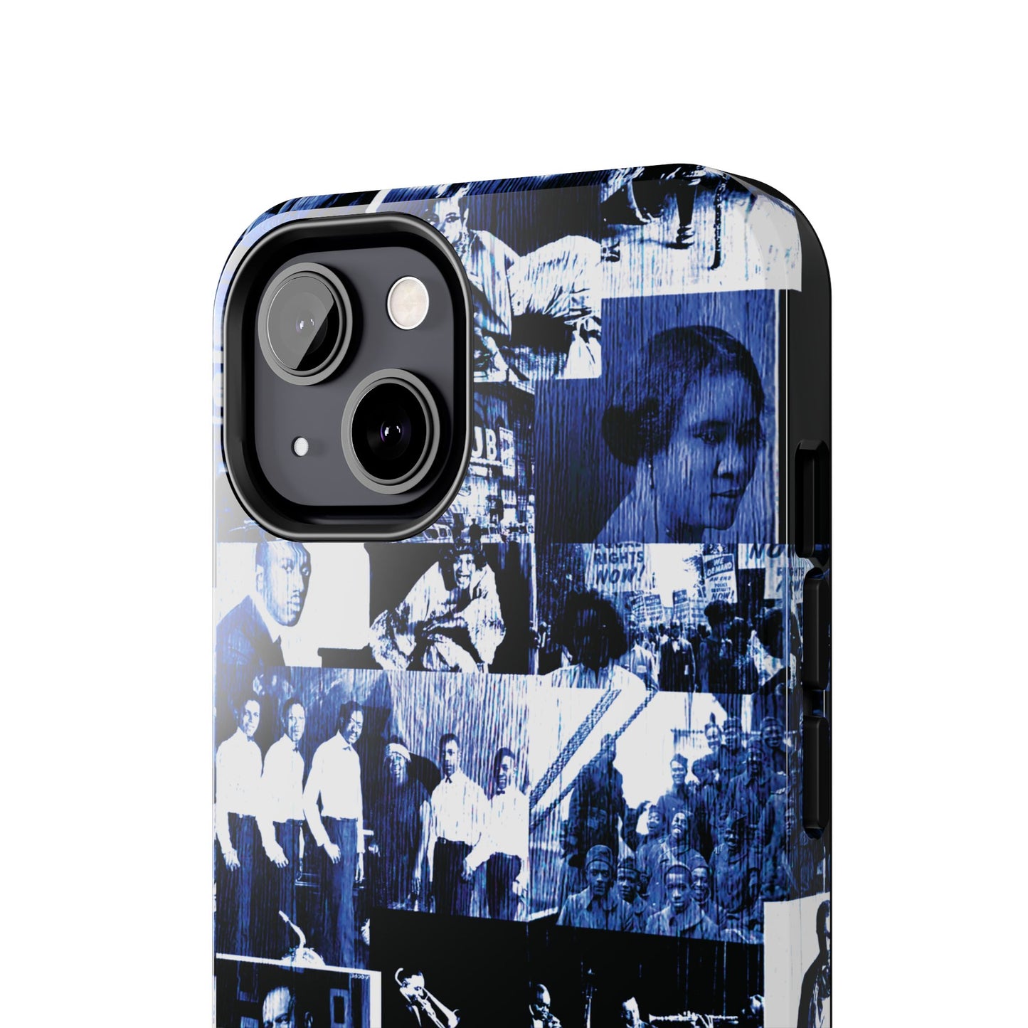 Black History 1920's Greatness (Blue) (Black Version) iIPhone Case