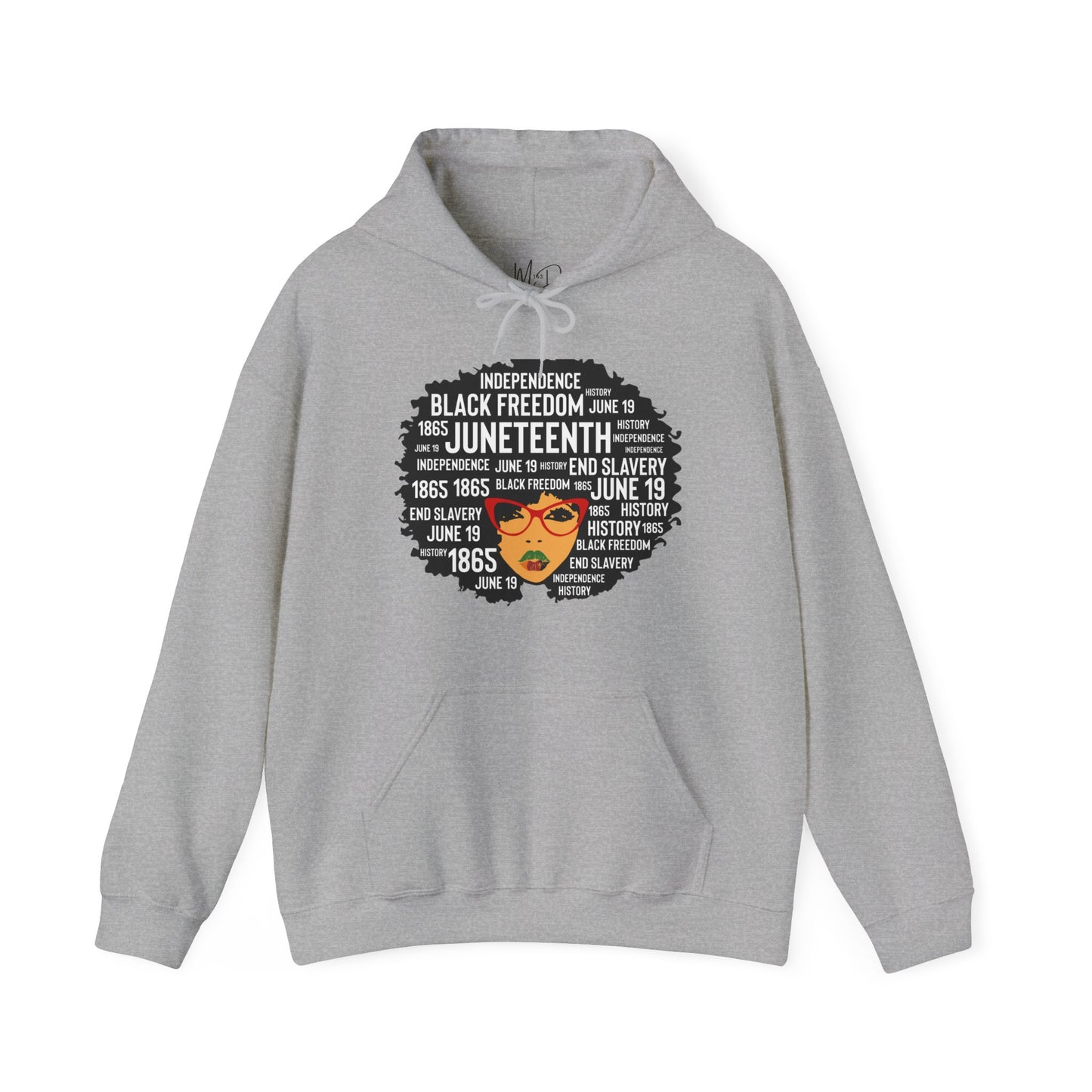 Juneteenth Classy Women's Hooded Sweatshirt (Version 1)
