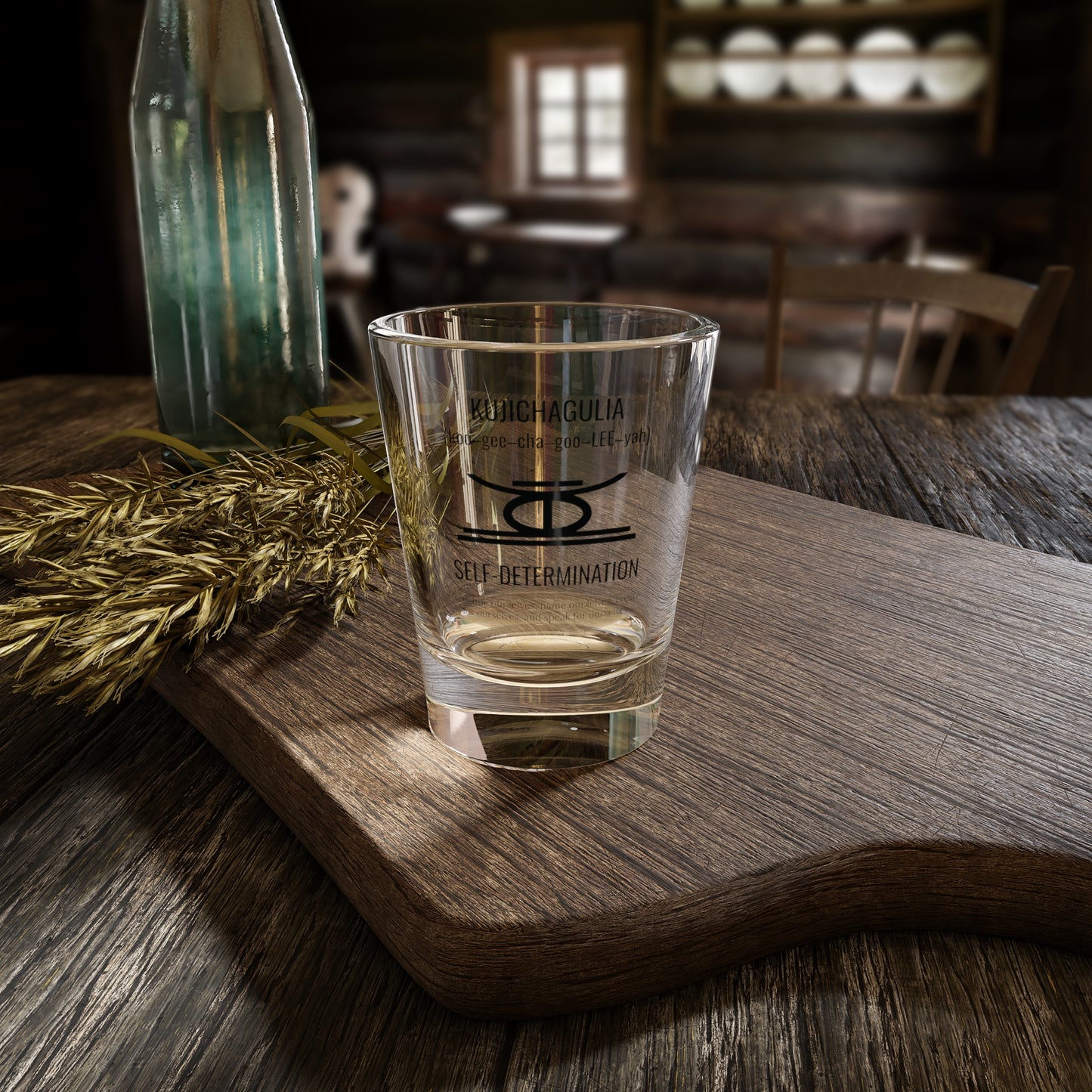 Kujichagulia (Day 2) | Self Determination | 1.5 oz Shot Glass