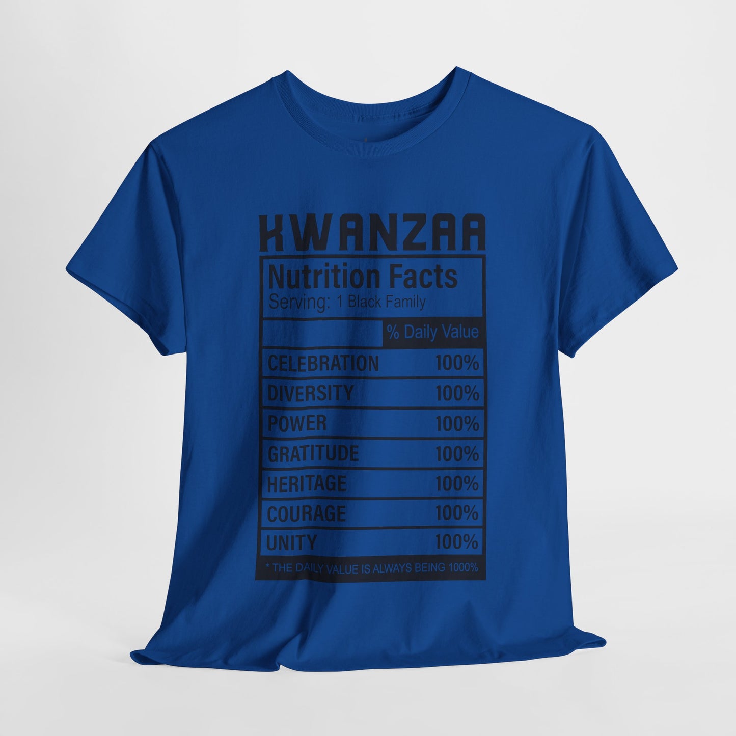 Kwanza Nutritional Facts | T-Shirt