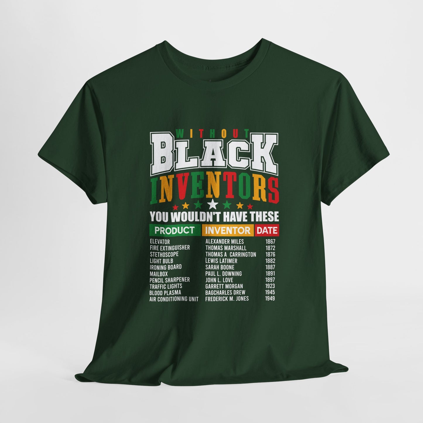 Without Black Inventors | T-Shirt