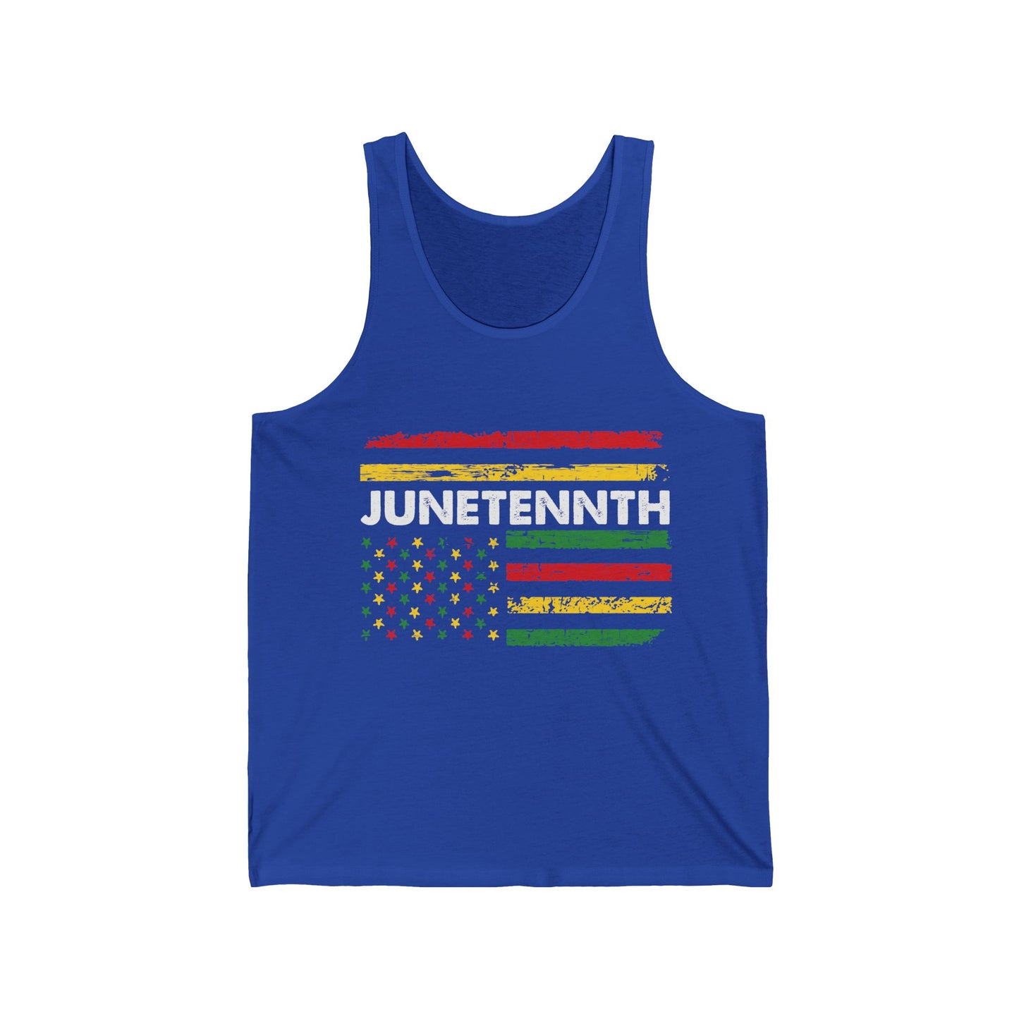 Juneteenth Flag Tank Top Unisex Version 3