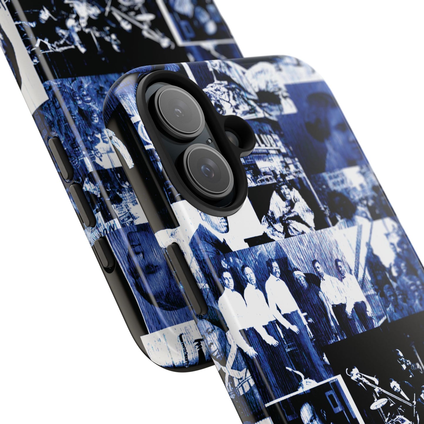 Black History 1920's Greatness (Blue) (Black Version) iIPhone Case