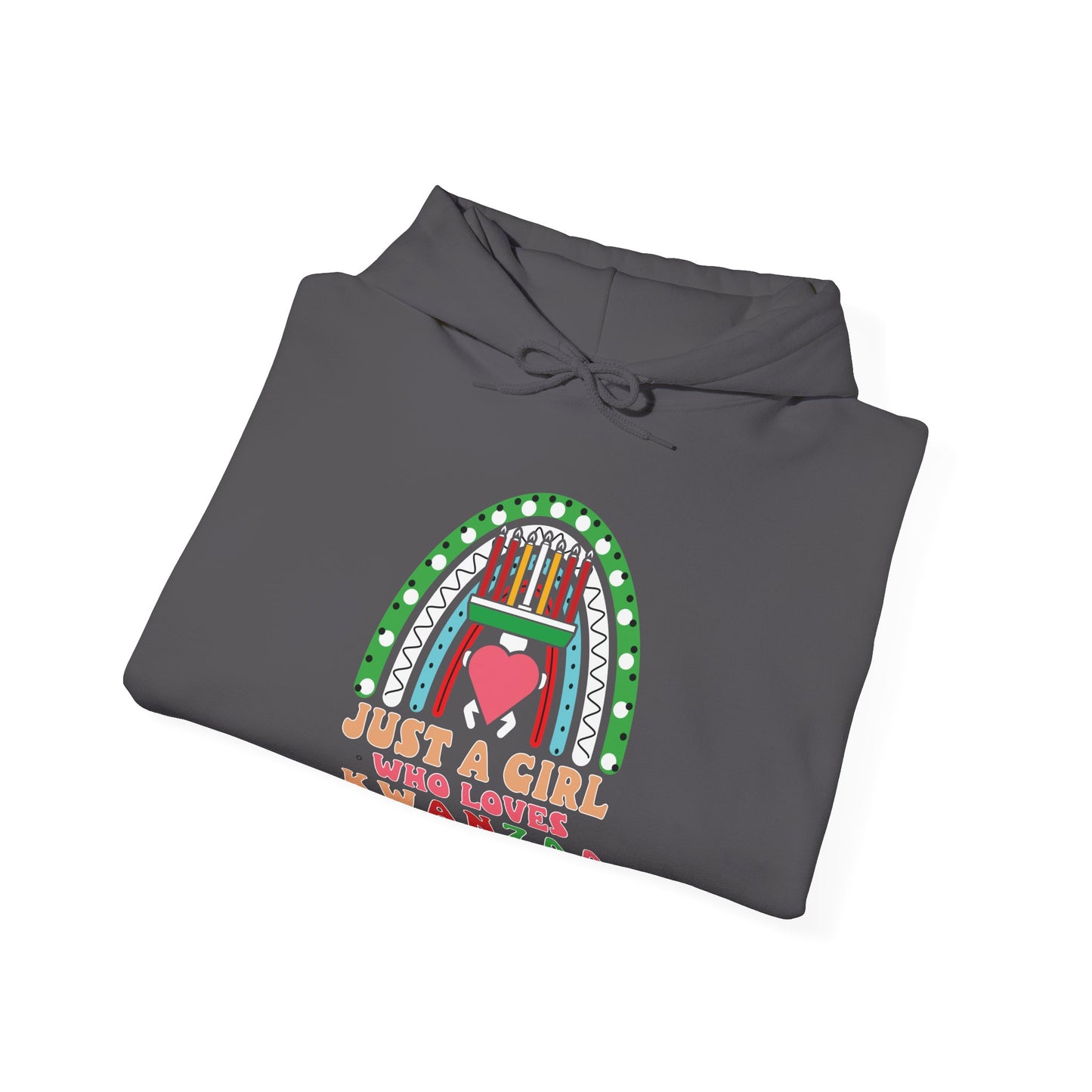 Just A Girl Who Loves Kwanza | Version 1| Hooded Sweatshirt