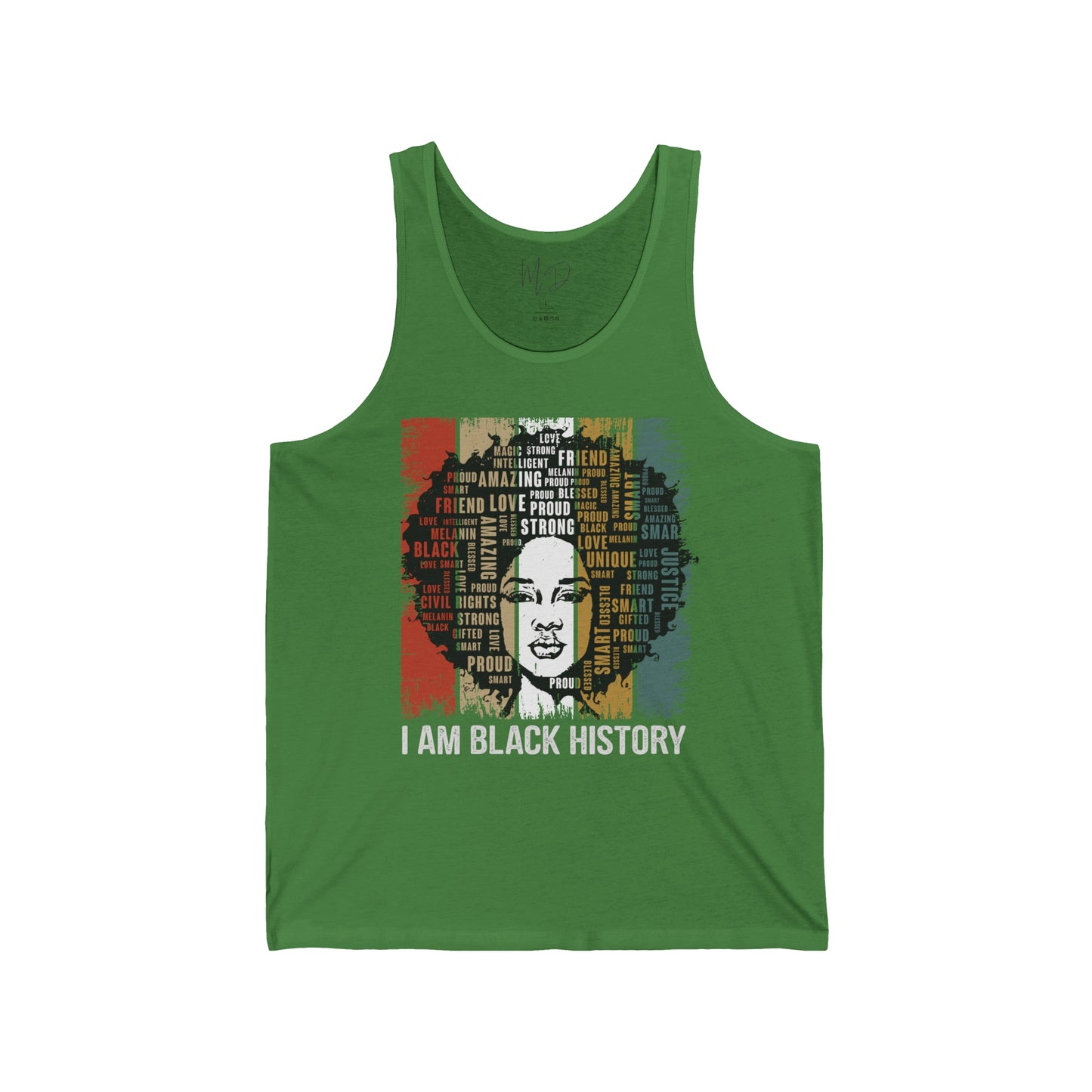 I Am Black History T-Shirt. Tank Top Unisex