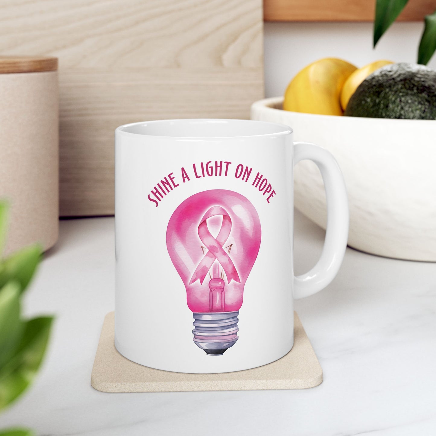 Shine A Light On Hope | Coffee & Tea Mug | 2-Sided Print| 11 Oz
